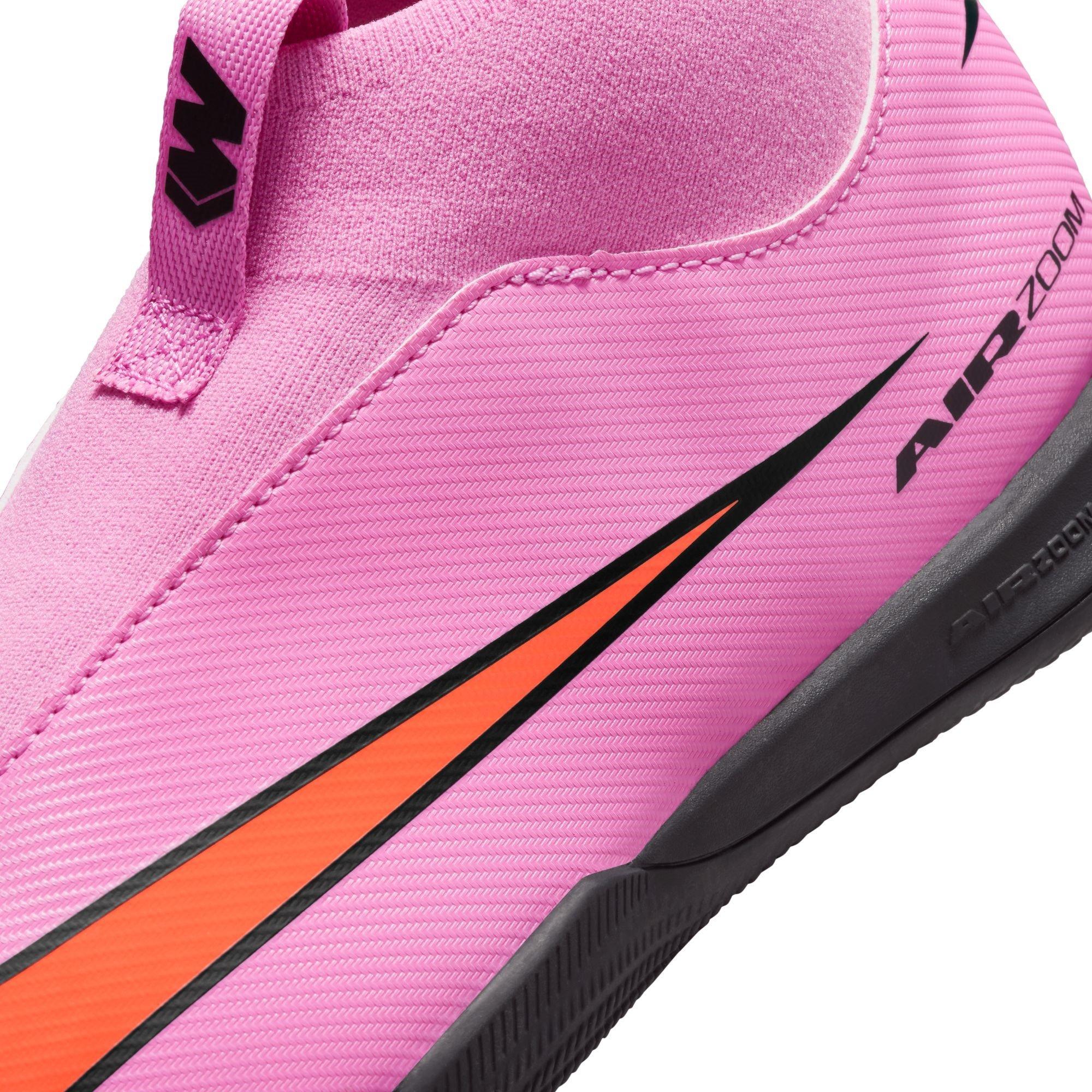 Pink/Black - Nike - Mercuial Superfly 10 Academy Juniors Indoor Football Boots - 7