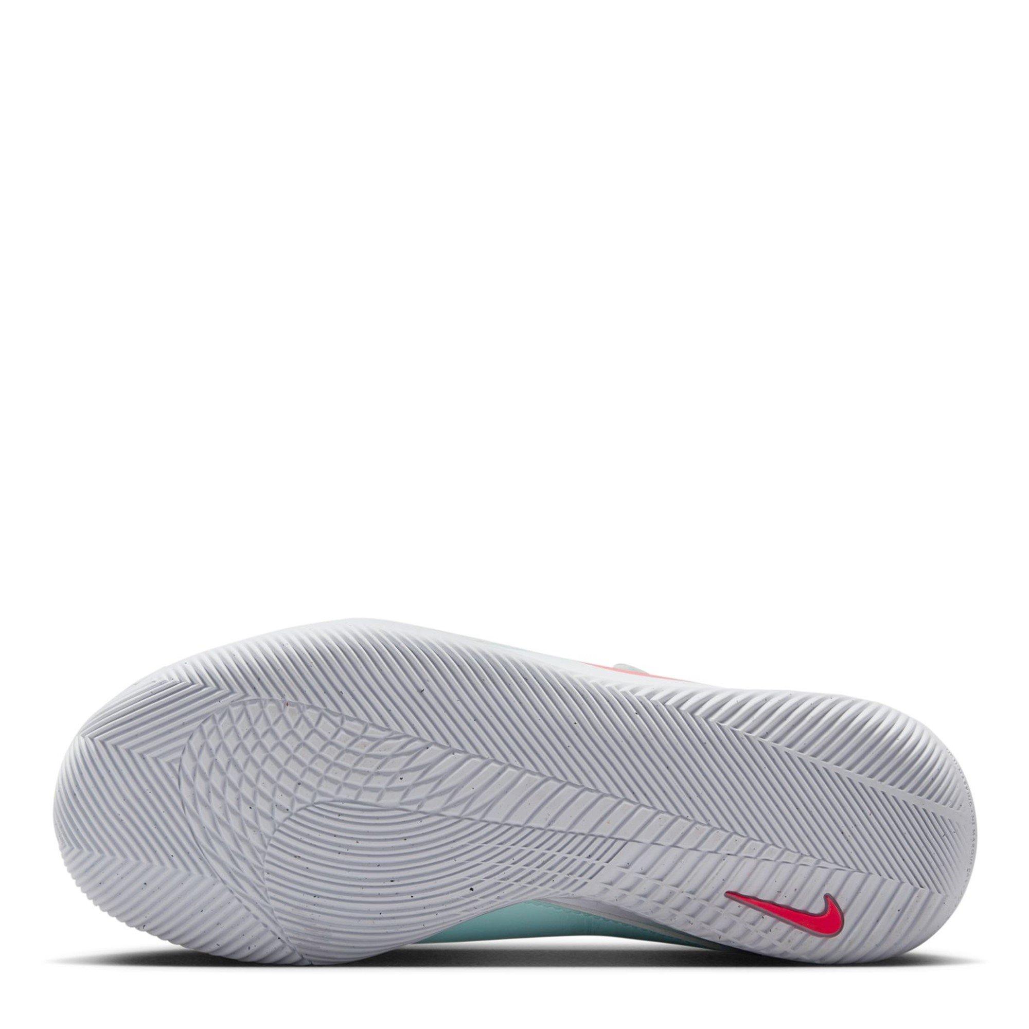 Mint/Red - Nike - Phantom GX 2 Club Juniors Indoor Court Football Boots. - 3