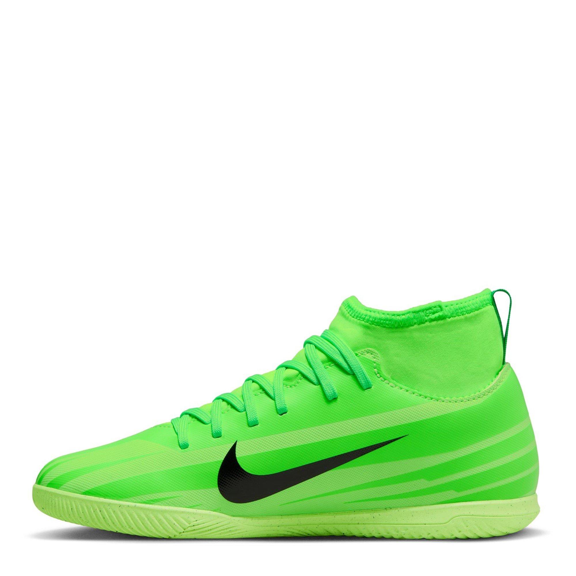 Green/Black - Nike - Jr. Superfly 9 Club Mercurial Dream Speed Indoor Football Boots - 2