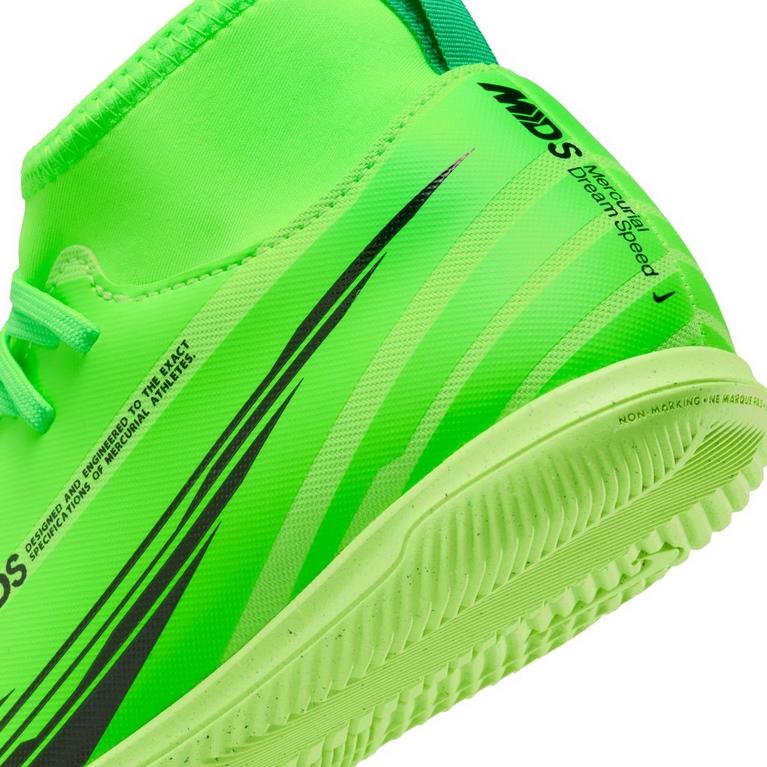 Vert/Noir - Nike - Kids adidas X Speedportal Messi 4 Indoor Soccer Shoes - 8