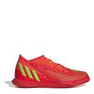 Rojo/Verde/Negro - adidas - Predator Edge.3 Indoor Football Shoes Kids - 1