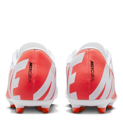 Crimson/Wht/Blk - Nike - Mercurial Vapor 15 Club Juniors Firm ground Football Boots - 5