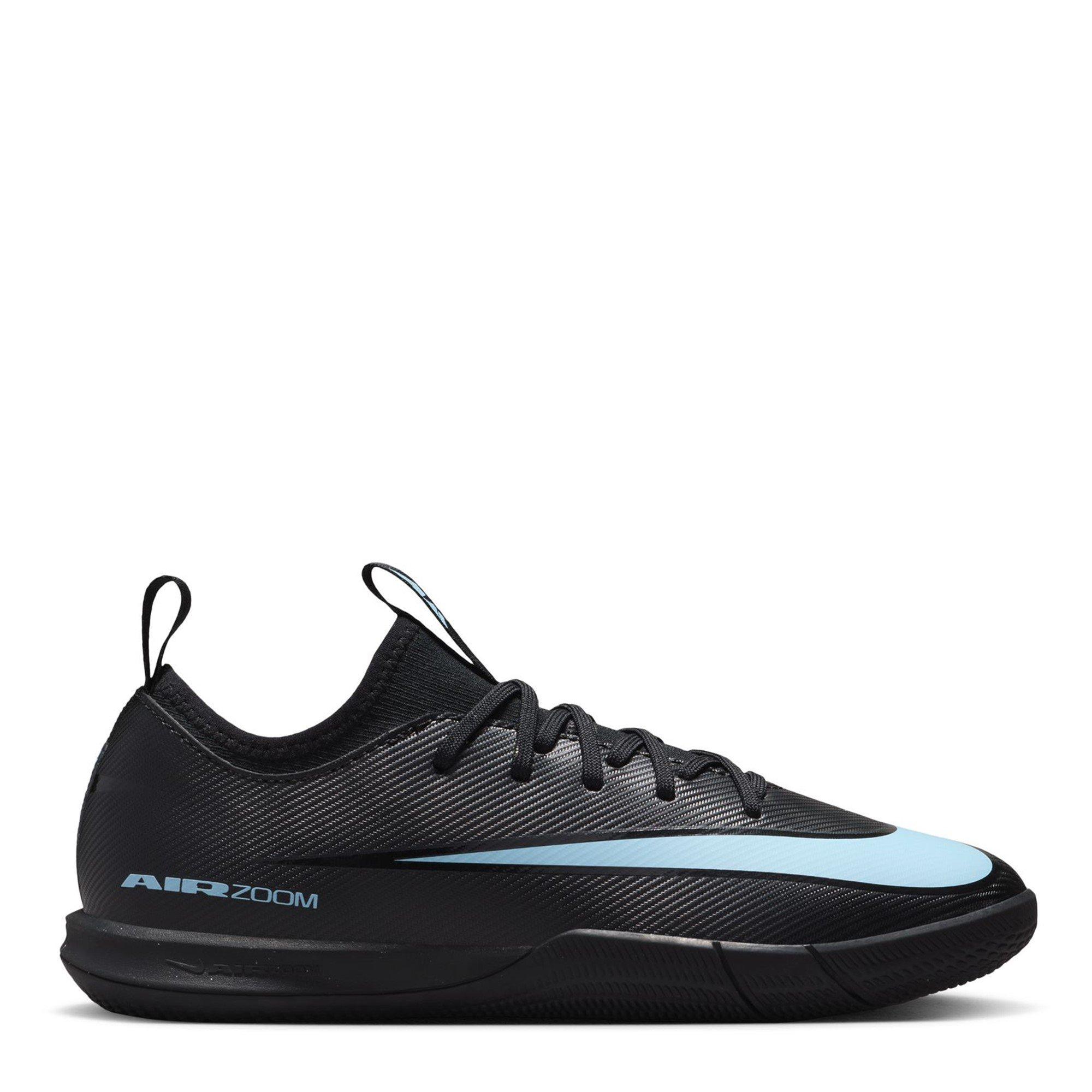 Nike Boys Mercurial Vapor 16 Academy Juniors Indoor Football Boots - Black/Blue - 4 (36.5)