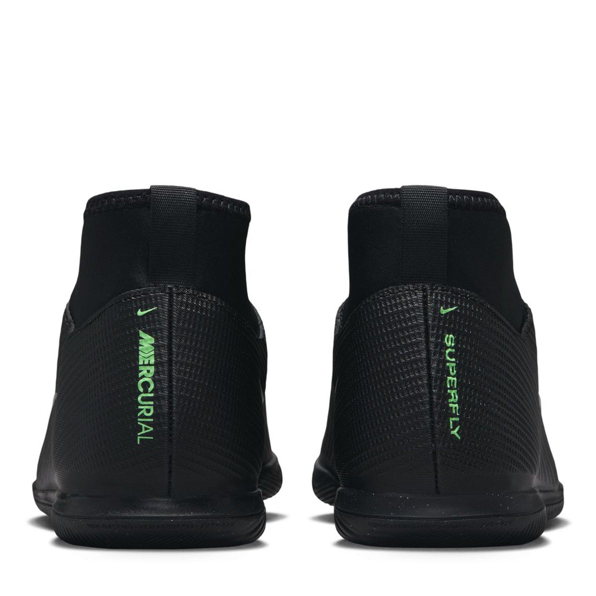 Black/Green - Nike - Kids' Mercurial Club Indoor Football Boot - 5