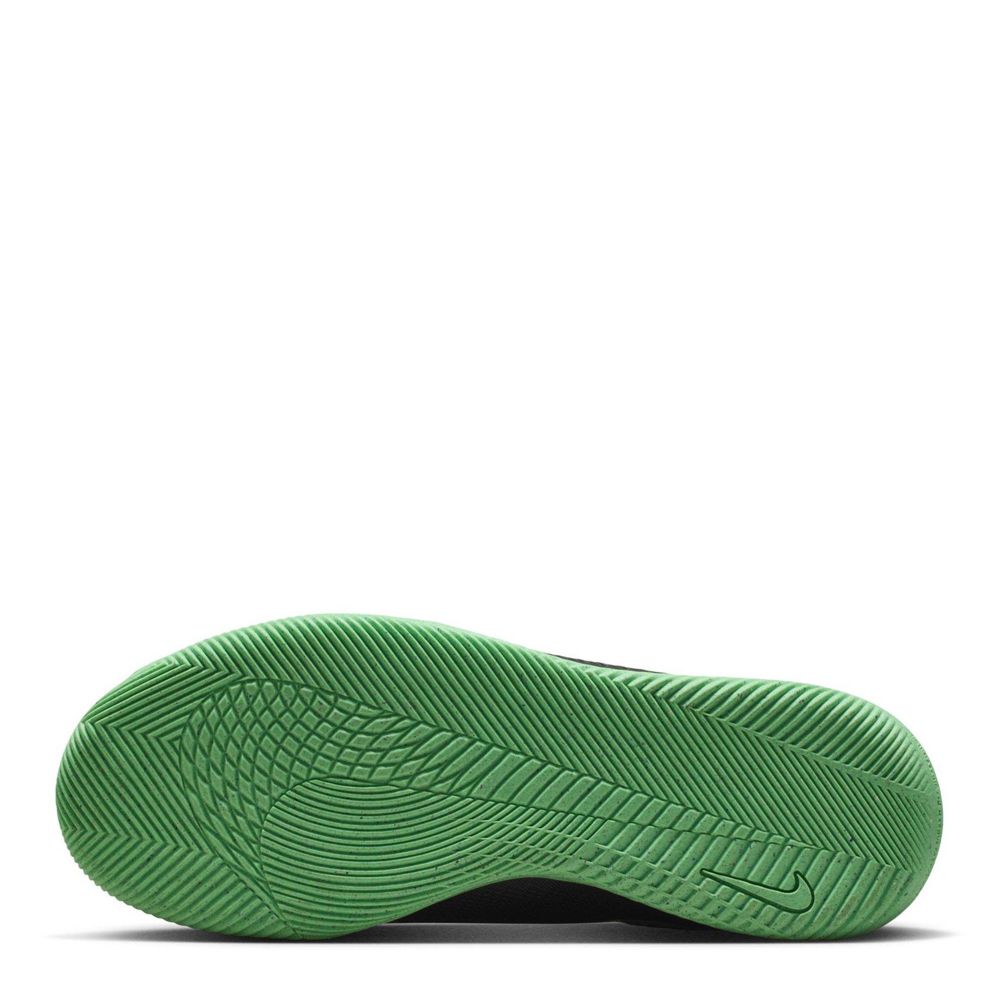 Noir/Vert - Nike - Kids' Mercurial Club Indoor Football Boot - 3