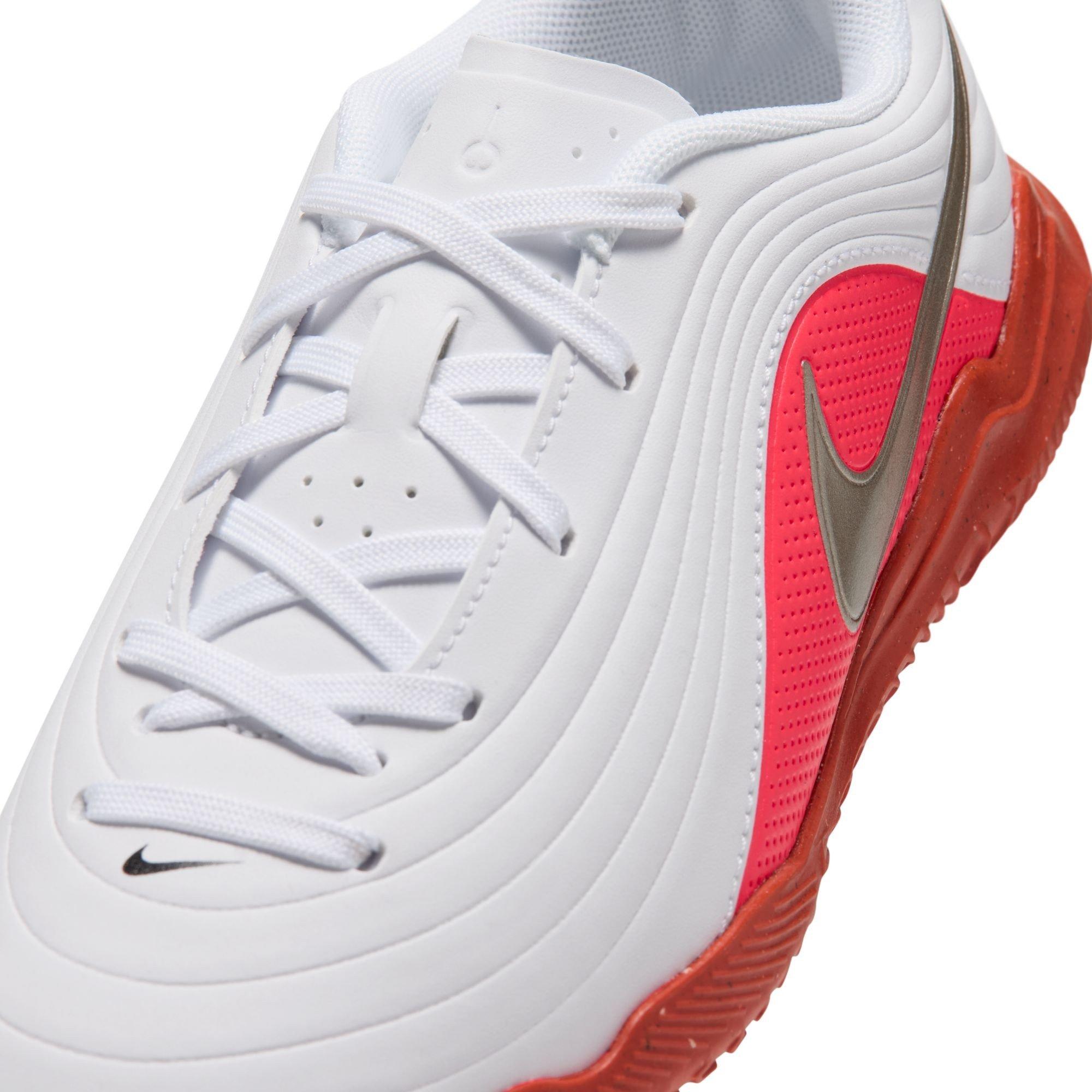 White/Blue - Nike - Kids' Tiempo Club IC Indoor Football Boot - 7
