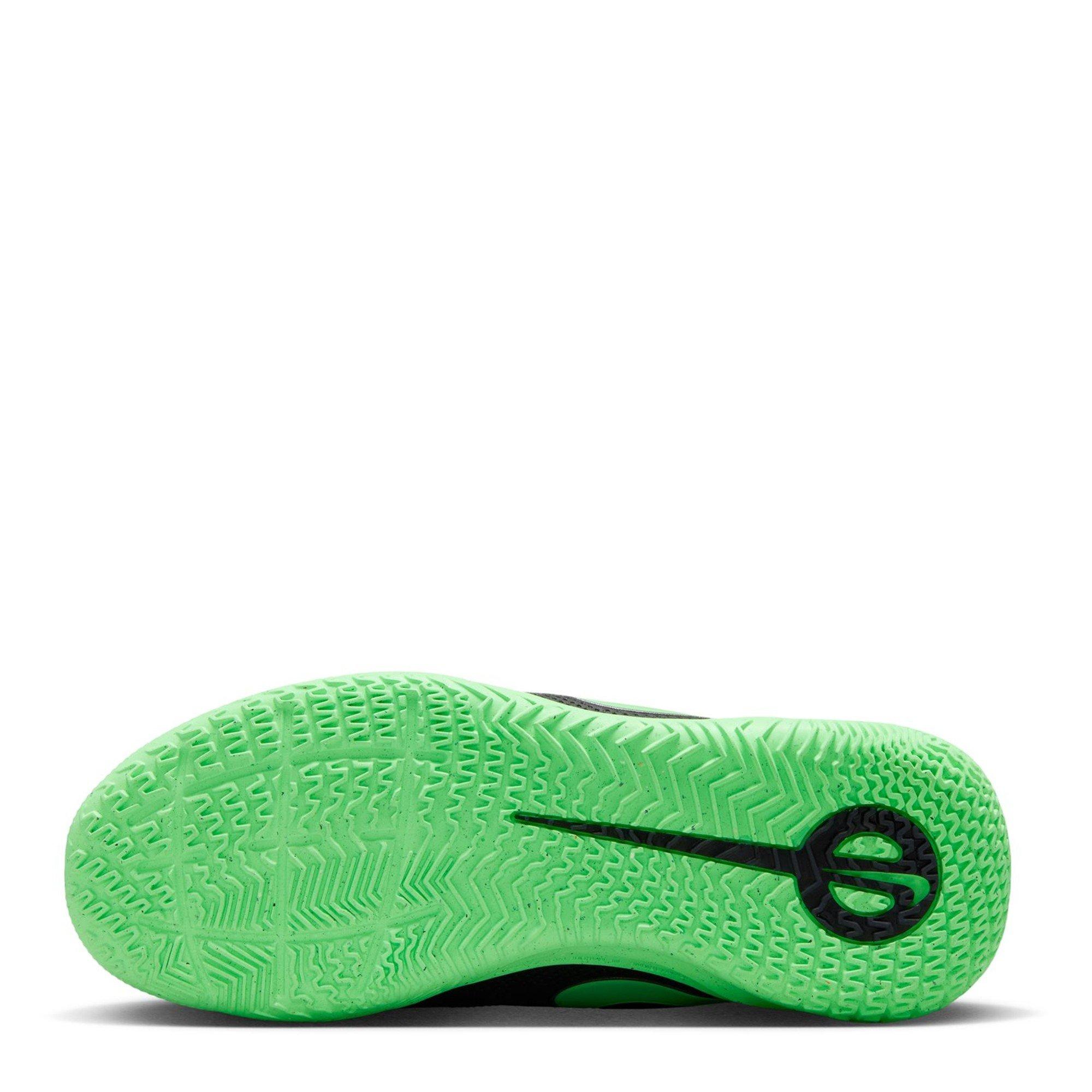 Black/Green - Nike - Kids' Tiempo Club IC Indoor Football Boot - 3