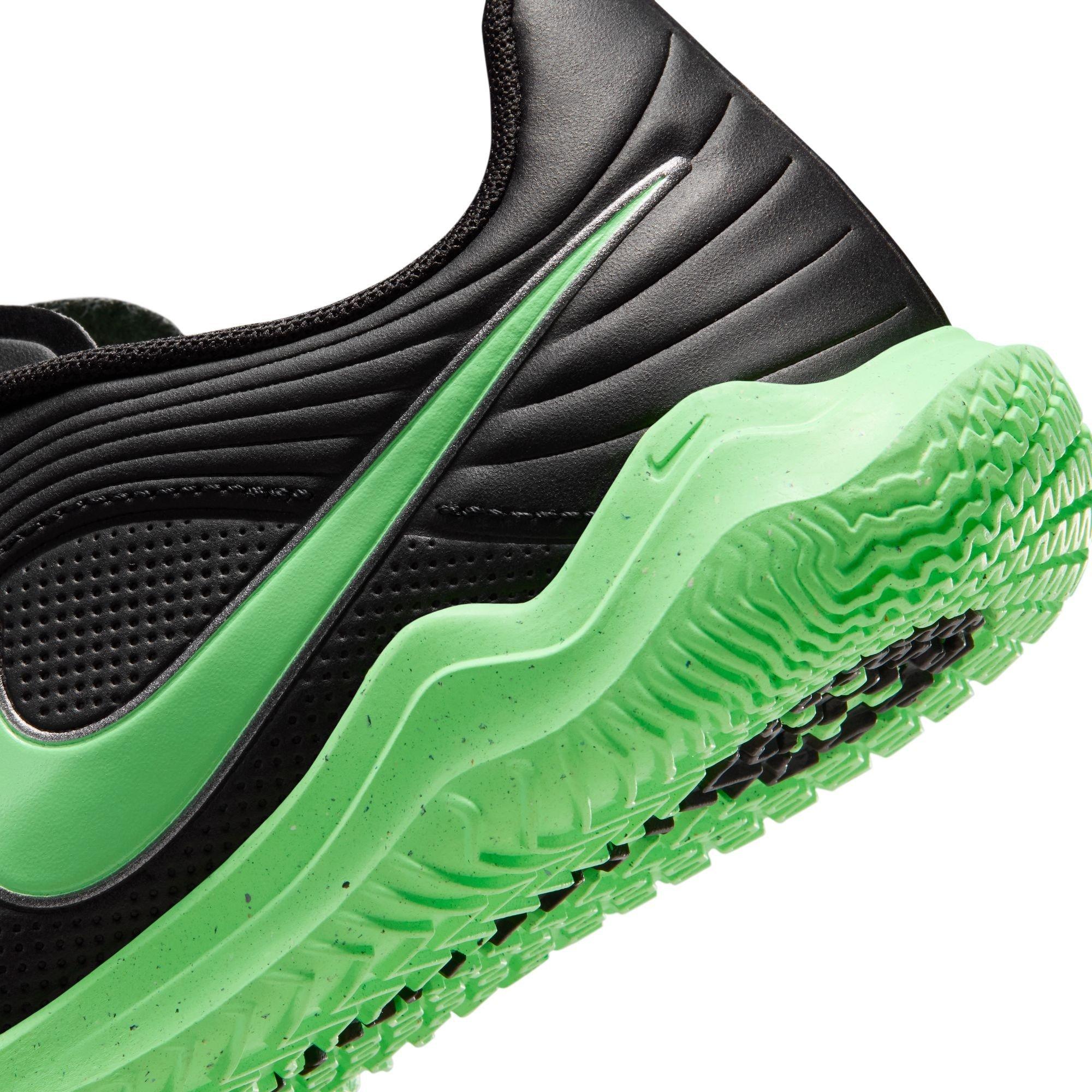Black/Green - Nike - Kids' Tiempo Club IC Indoor Football Boot - 8