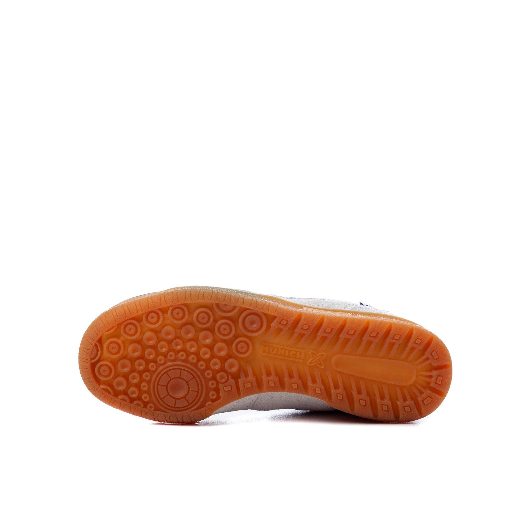 Blanc/Bleu - Munich - Gresca Junior Indoor Football Shoes - 3