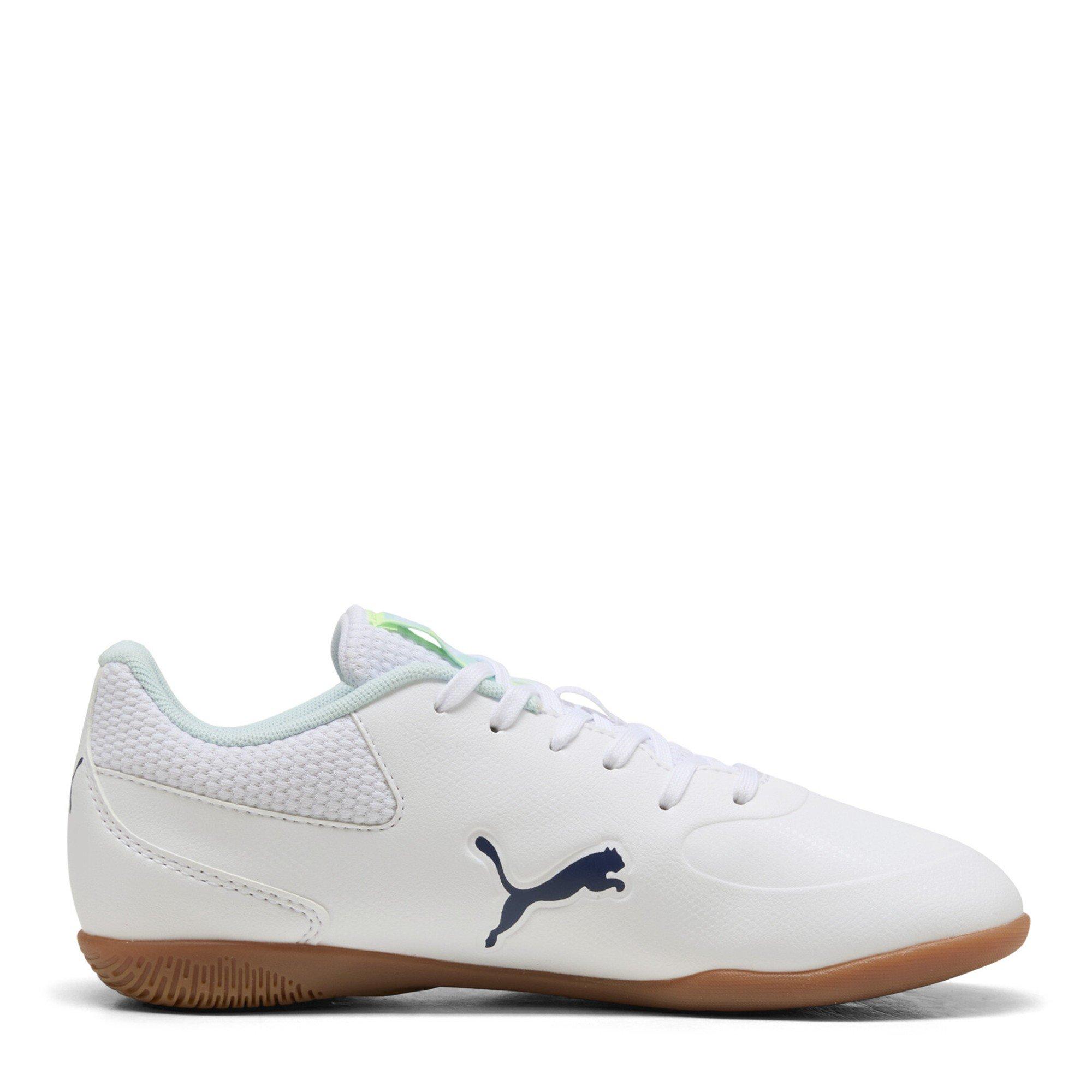 Wht-q-FzzyLght - Puma - Unisex Kids' Truco III Indoor Football Boots - 4