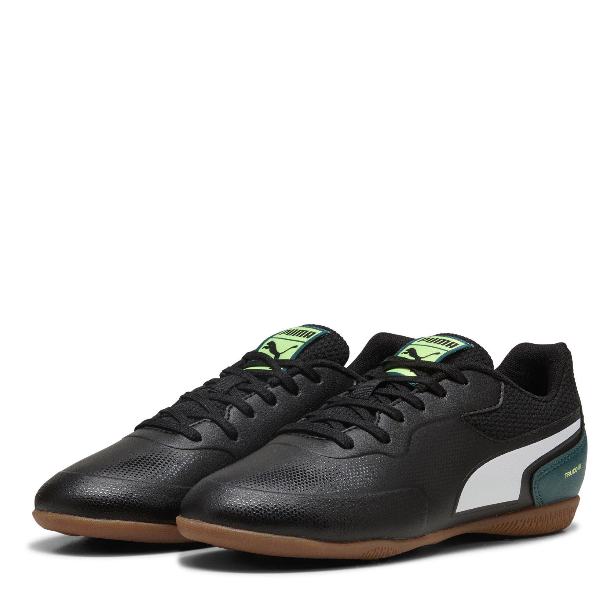 Puma  Kids ' Truco Iii Indoor Football Boots - Black-Fizzy L - 4.5 (37.5)