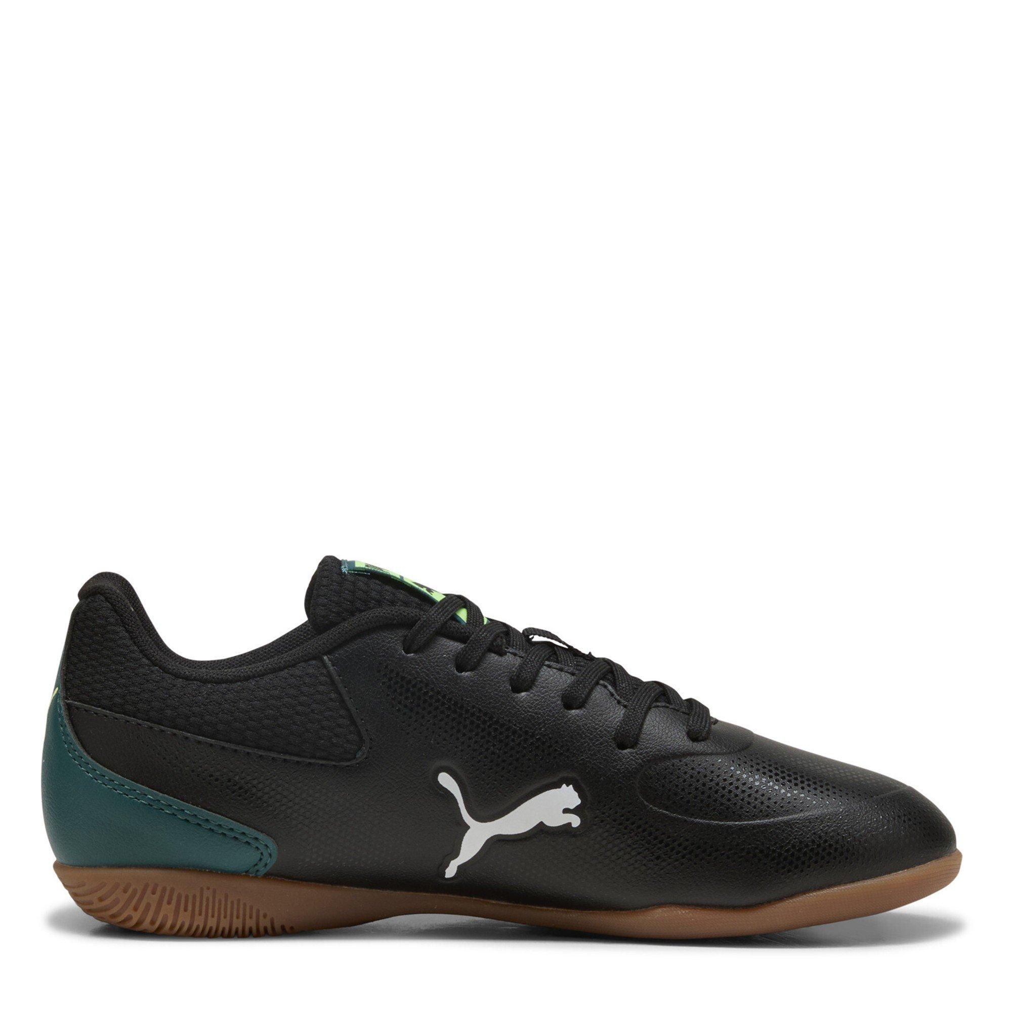 Black-Fizzy L - Puma - Unisex Kids' Truco III Indoor Football Boots - 4