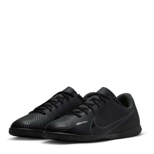Blk/Grey-Volt - Nike - Jr. Mercurial Vapor 15 Club Juniors Indoor Football Boots - 4