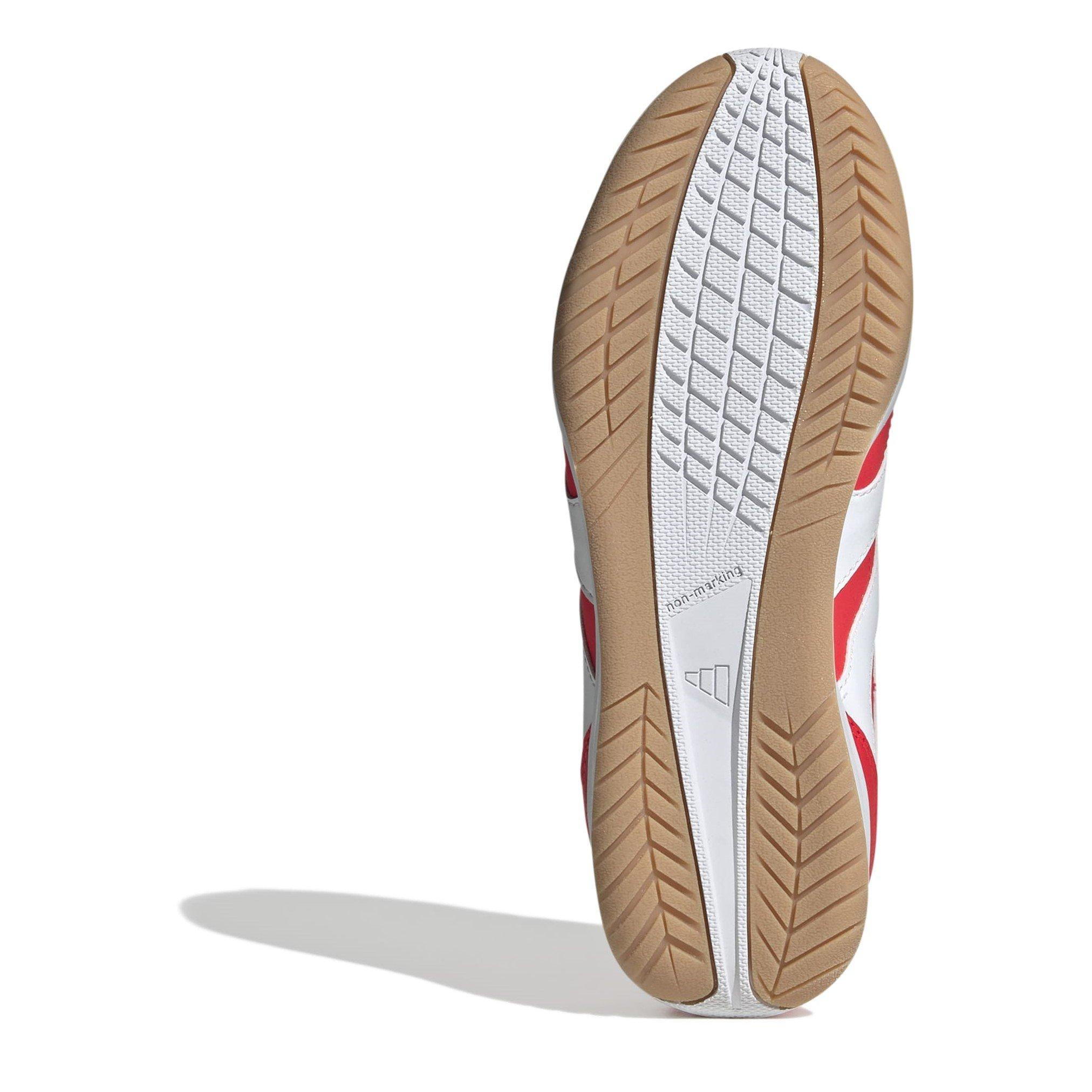 Red/White - adidas - Predator Club Junior Indoor Court Football Boots - 6