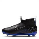 Noir/Chrome - Nike - Mercurial Superfly 9 Academy Firm Ground Football Boots Juniors - 2