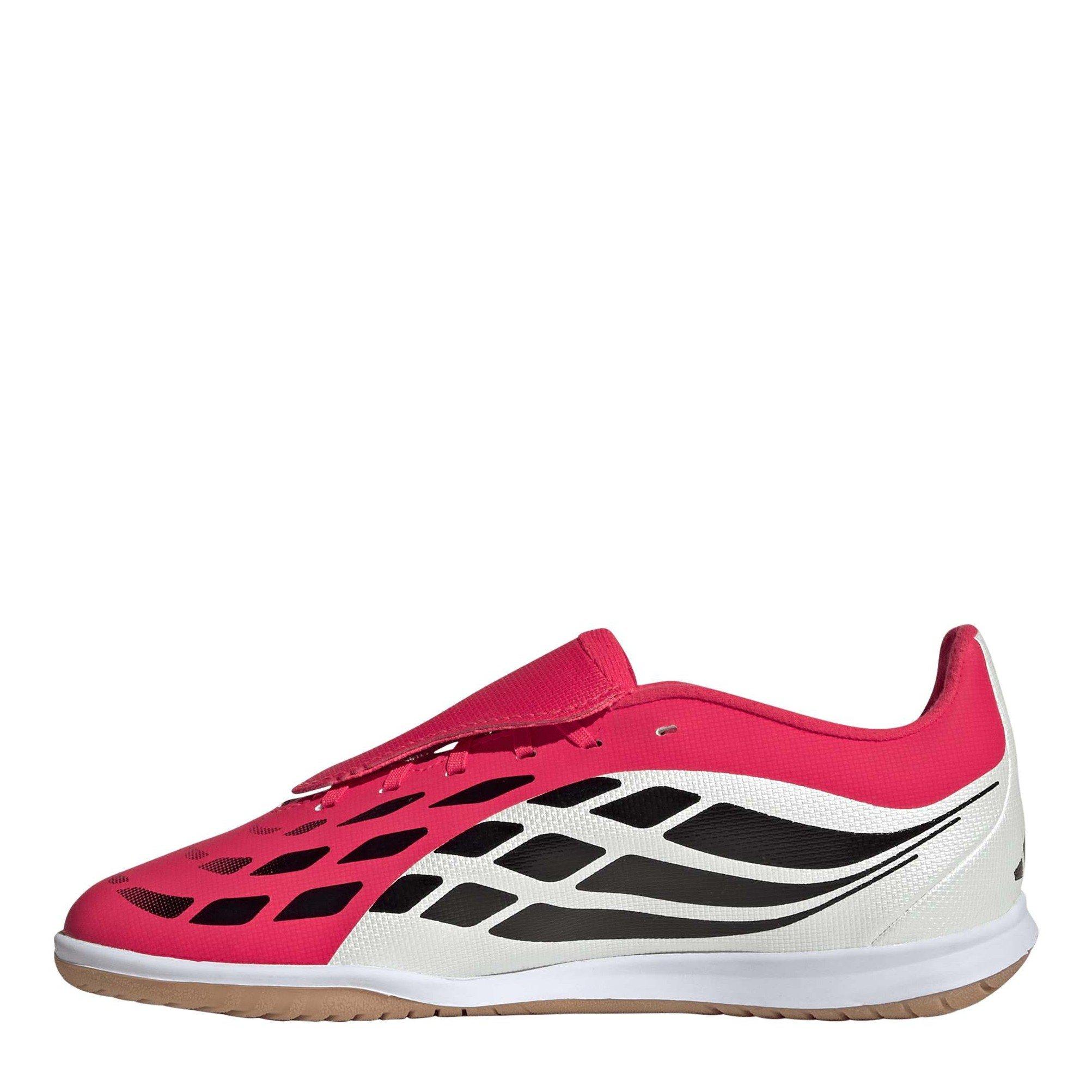 Lucid Red/Core - adidas - Kids' Predator Club Indoor Football Boot - 2