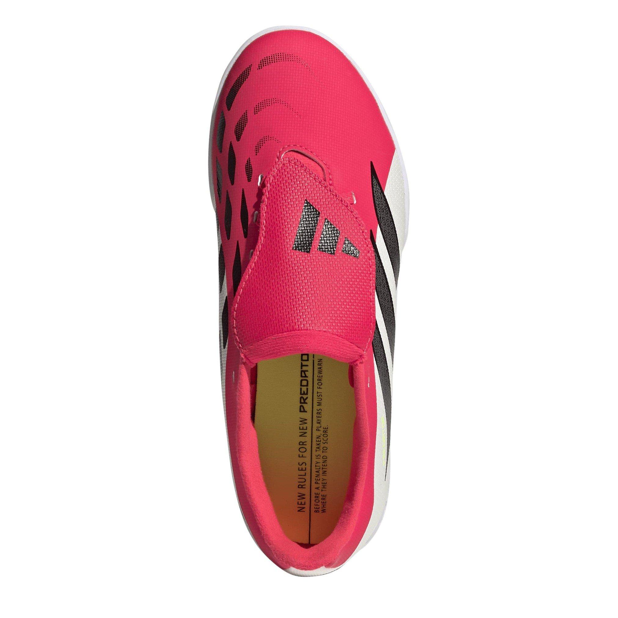 Lucid Red/Core - adidas - Kids' Predator Club Indoor Football Boot - 5