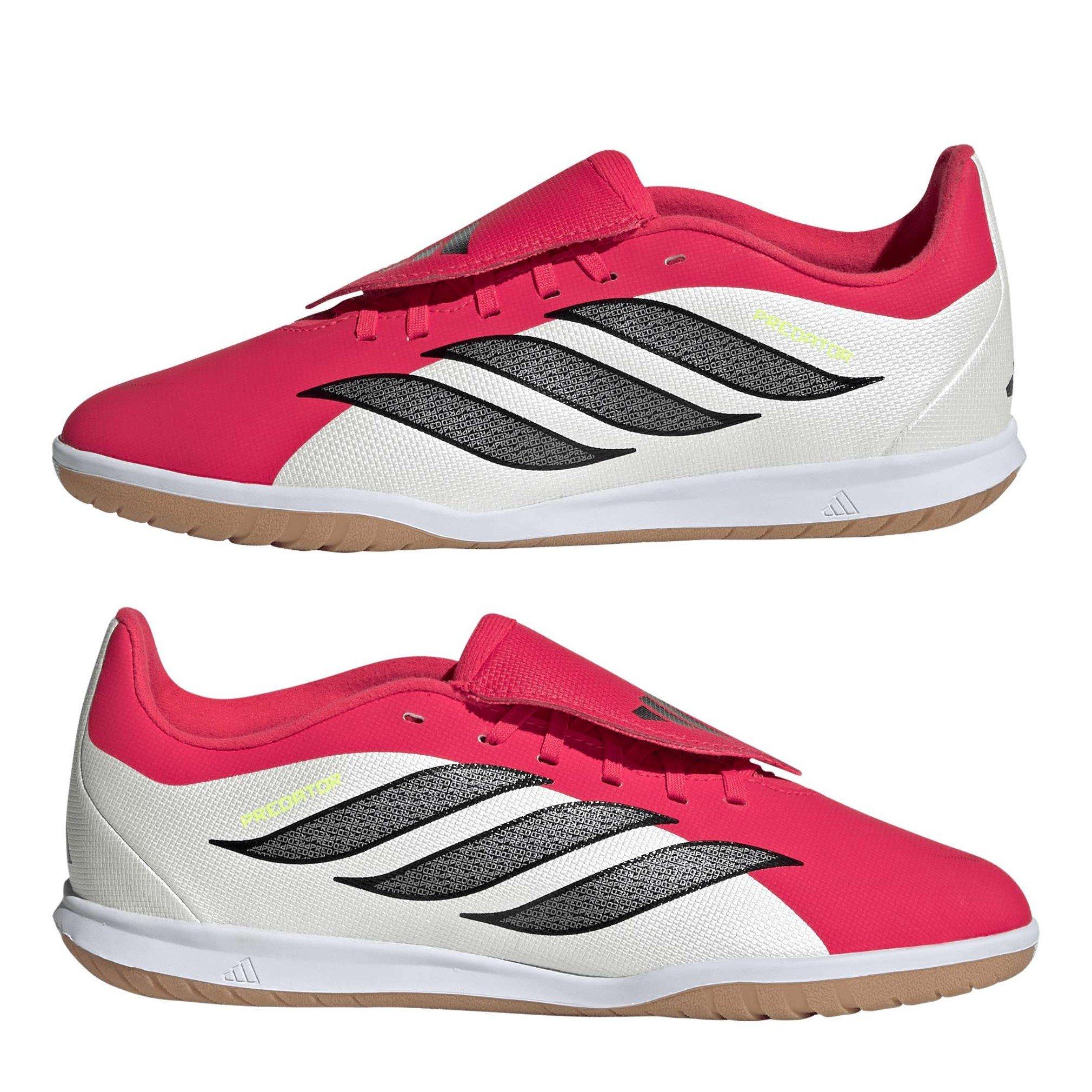 Lucid Red/Core - adidas - Kids' Predator Club Indoor Football Boot - 9