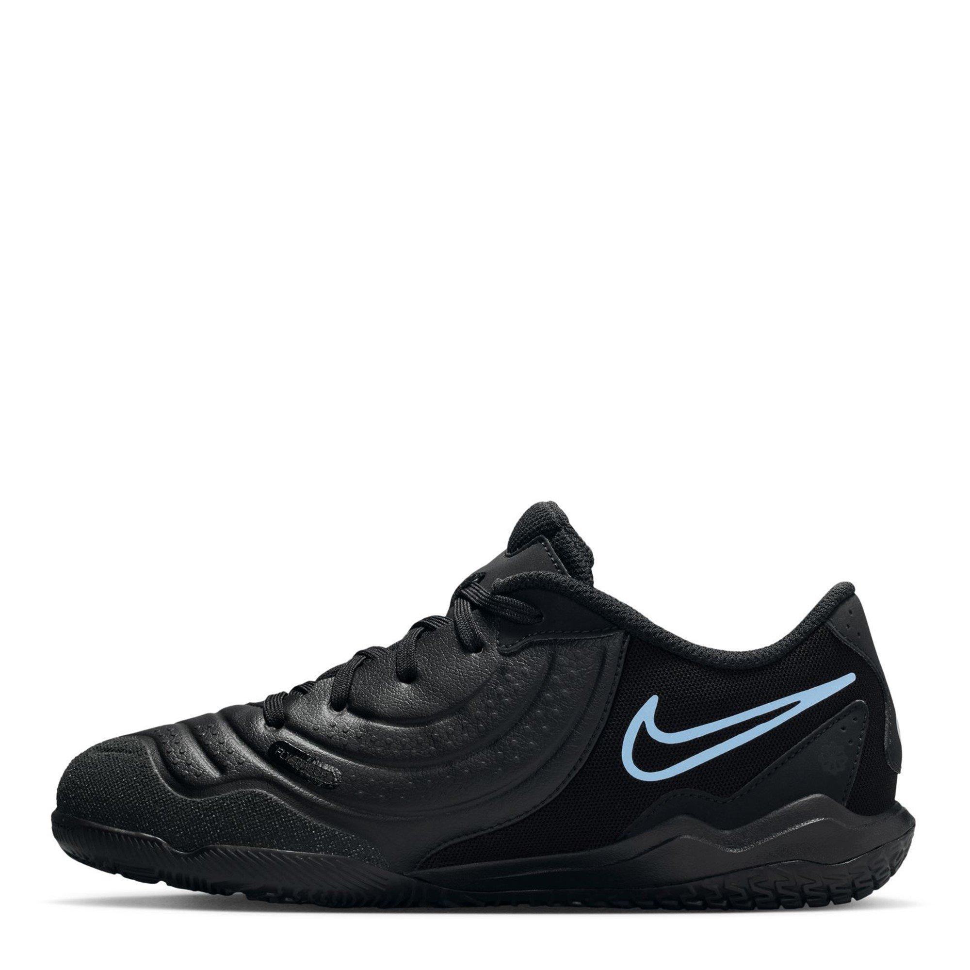 Black/Black - Nike - Tiempo Legend 10 Academy Juniors Indoor Football Boots - 2