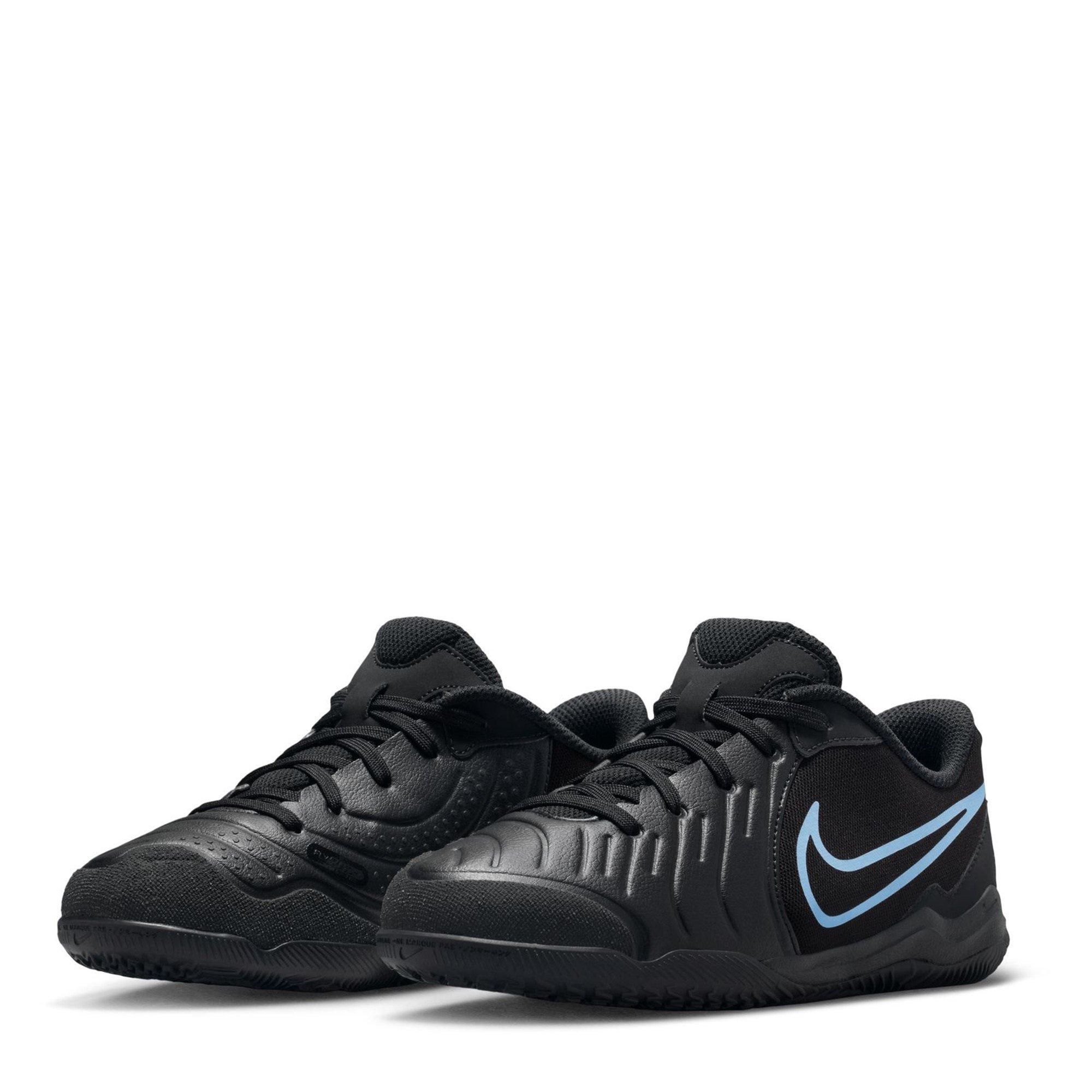Black/Black - Nike - Tiempo Legend 10 Academy Juniors Indoor Football Boots - 4