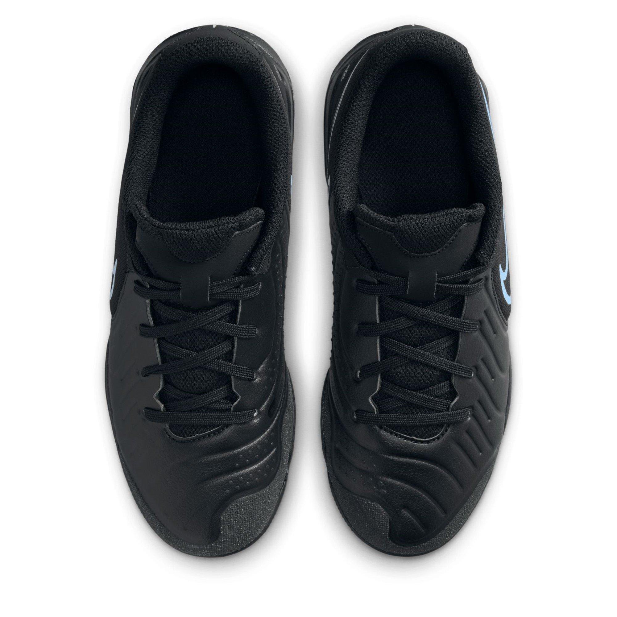 Black/Black - Nike - Tiempo Legend 10 Academy Juniors Indoor Football Boots - 6