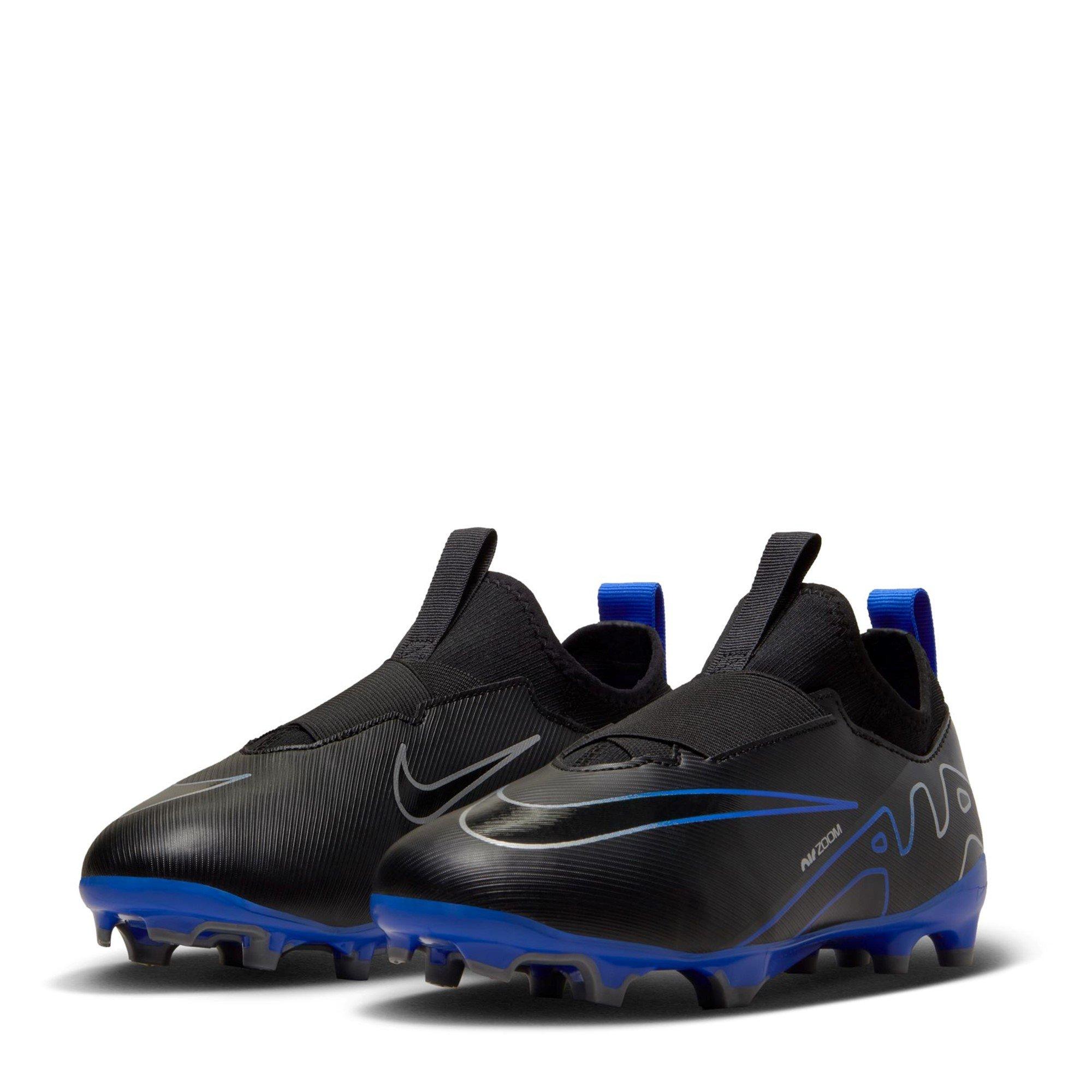 Negro/Cromo - Nike - Mercurial Vapour 15 Academy Junior Firm Ground Football Boots - 4