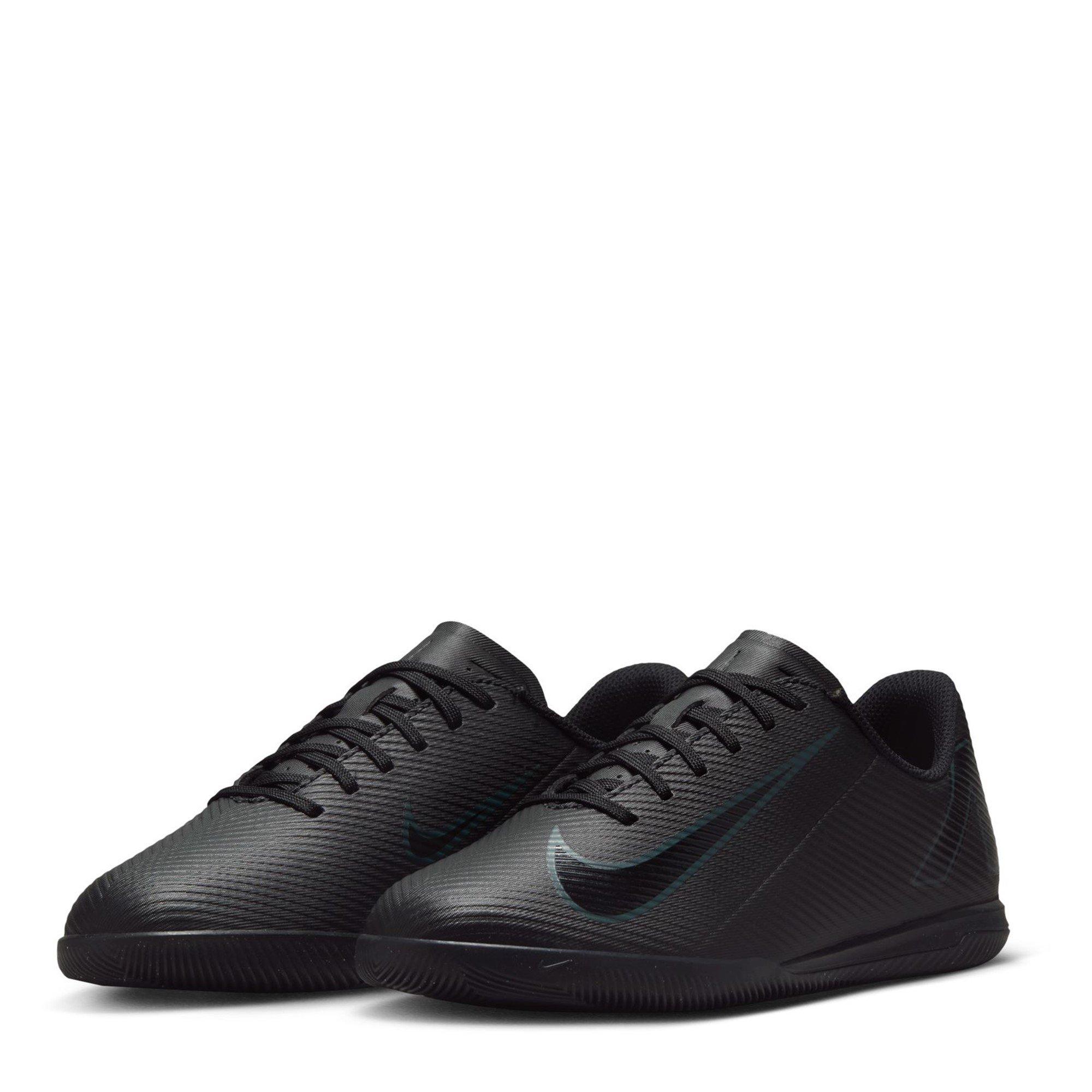 Blk/Deep Jungle - Nike - Mercurial Vapor 16 Club Juniors Indoor Football Shoes - 4
