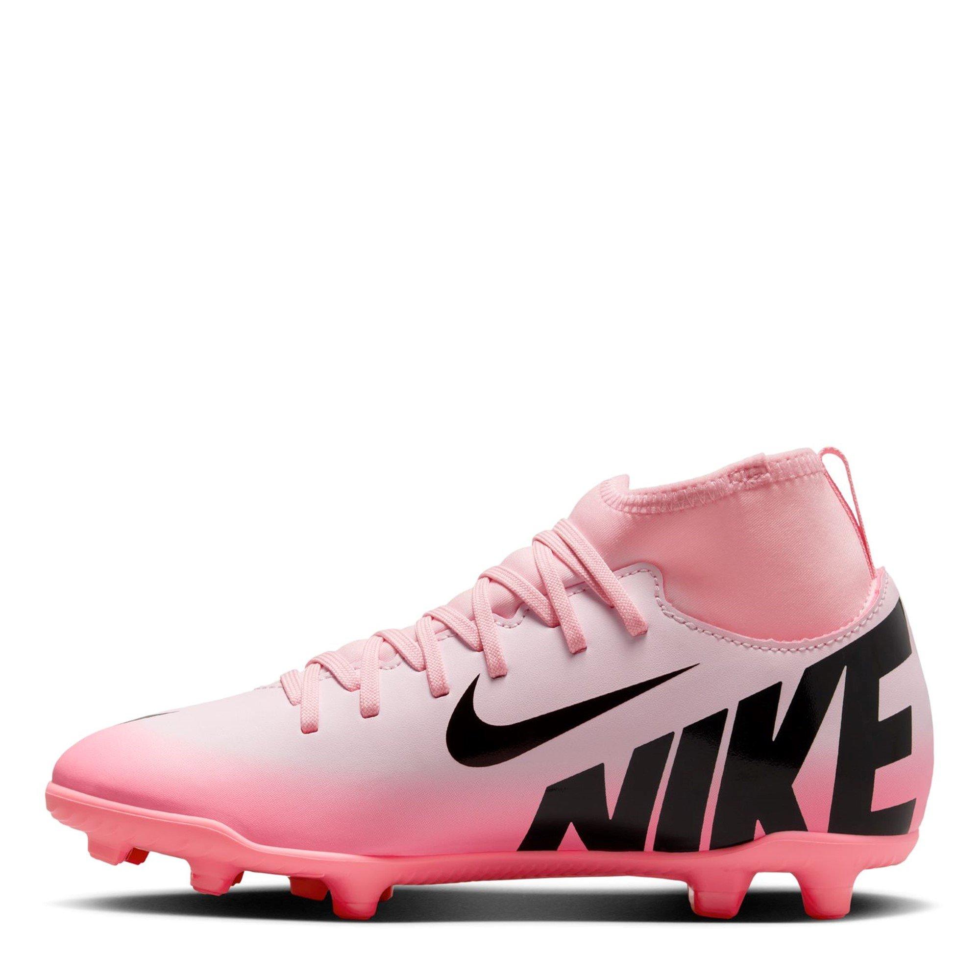 Cor-de-rosa/preto - Nike - Mercurial Superfly 9 Club Junior Firm Ground Football Boots - 2