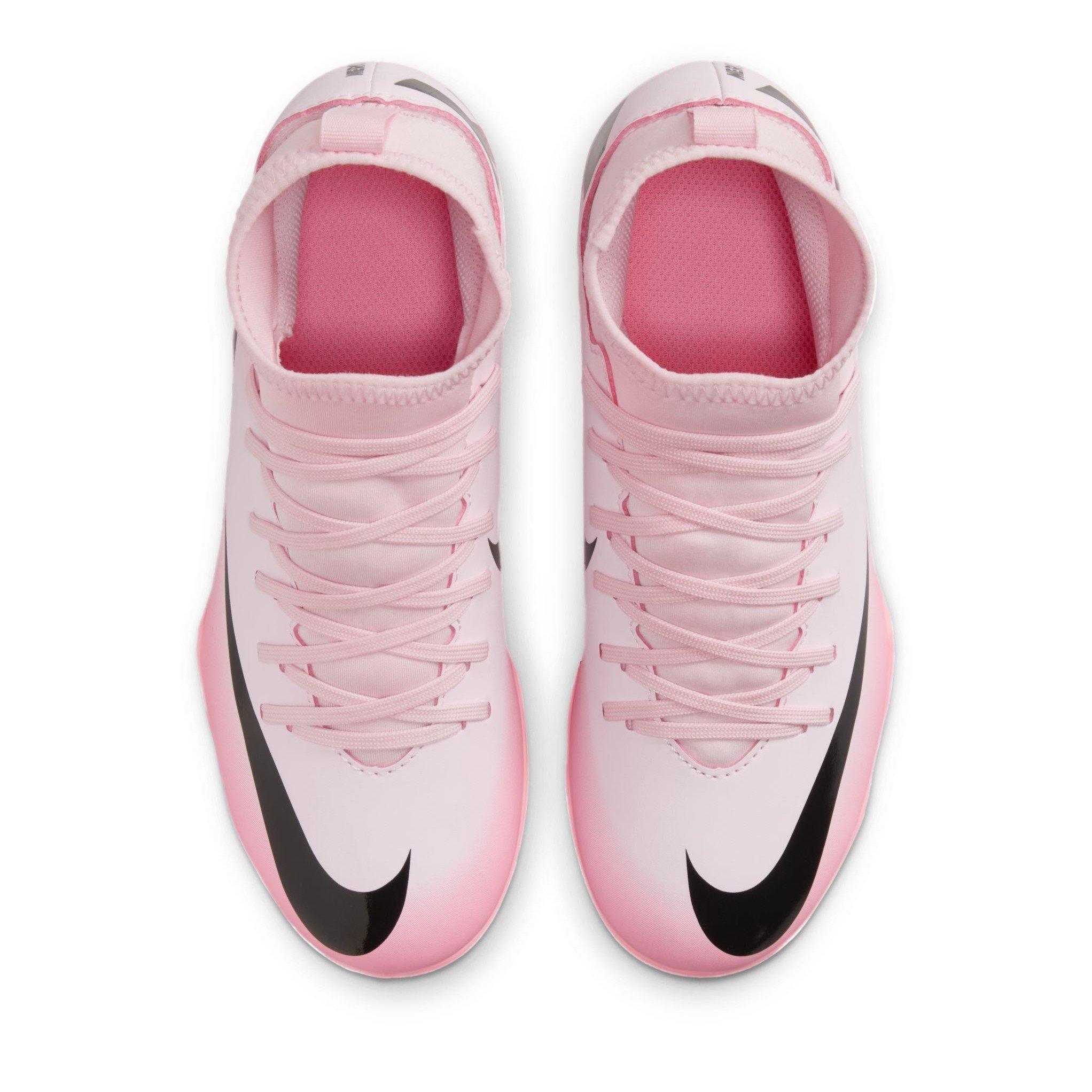Cor-de-rosa/preto - Nike - Mercurial Superfly 9 Club Junior Firm Ground Football Boots - 5