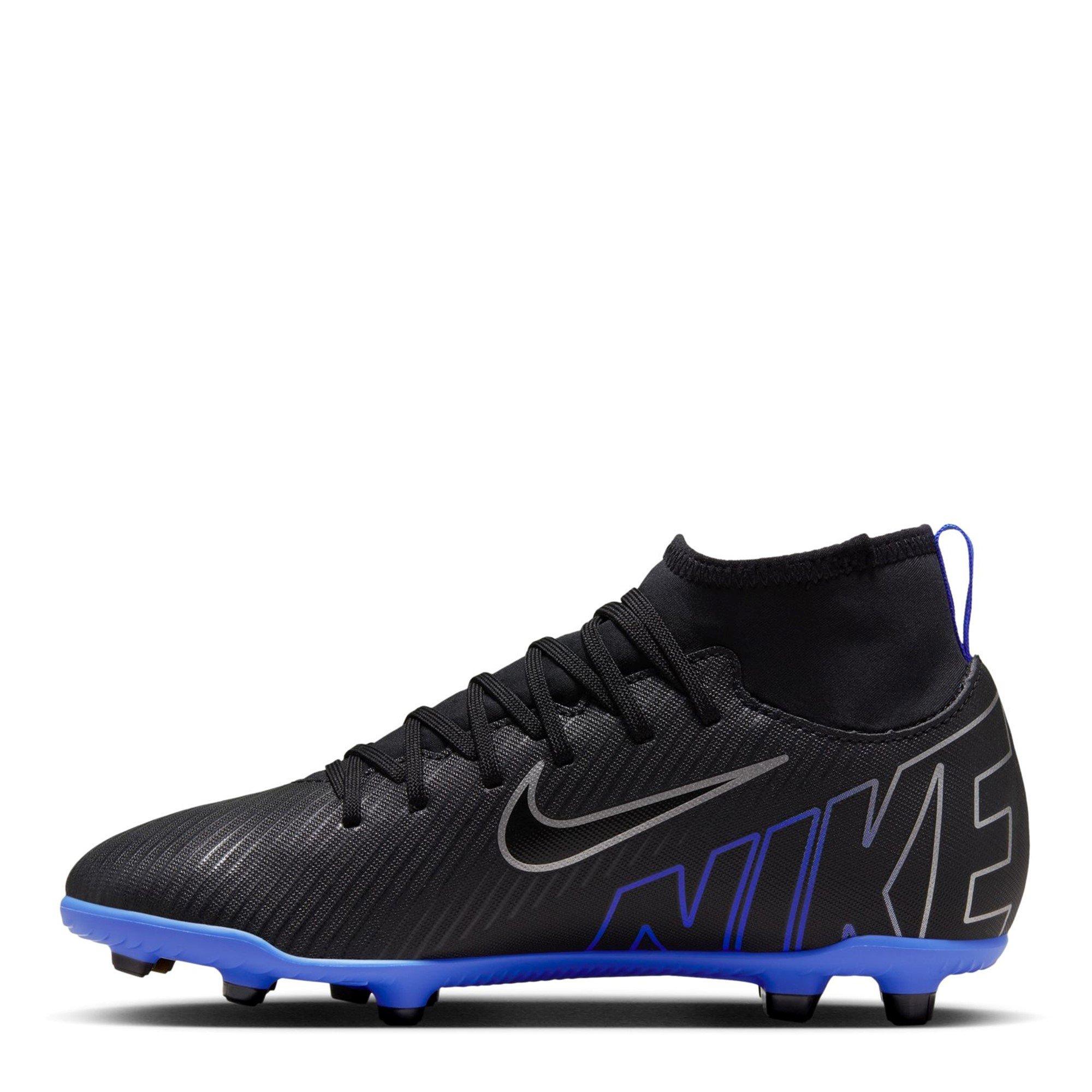 Nero/Cromo - Nike - Mercurial Superfly 9 Club Junior Firm Ground Football Boots - 2