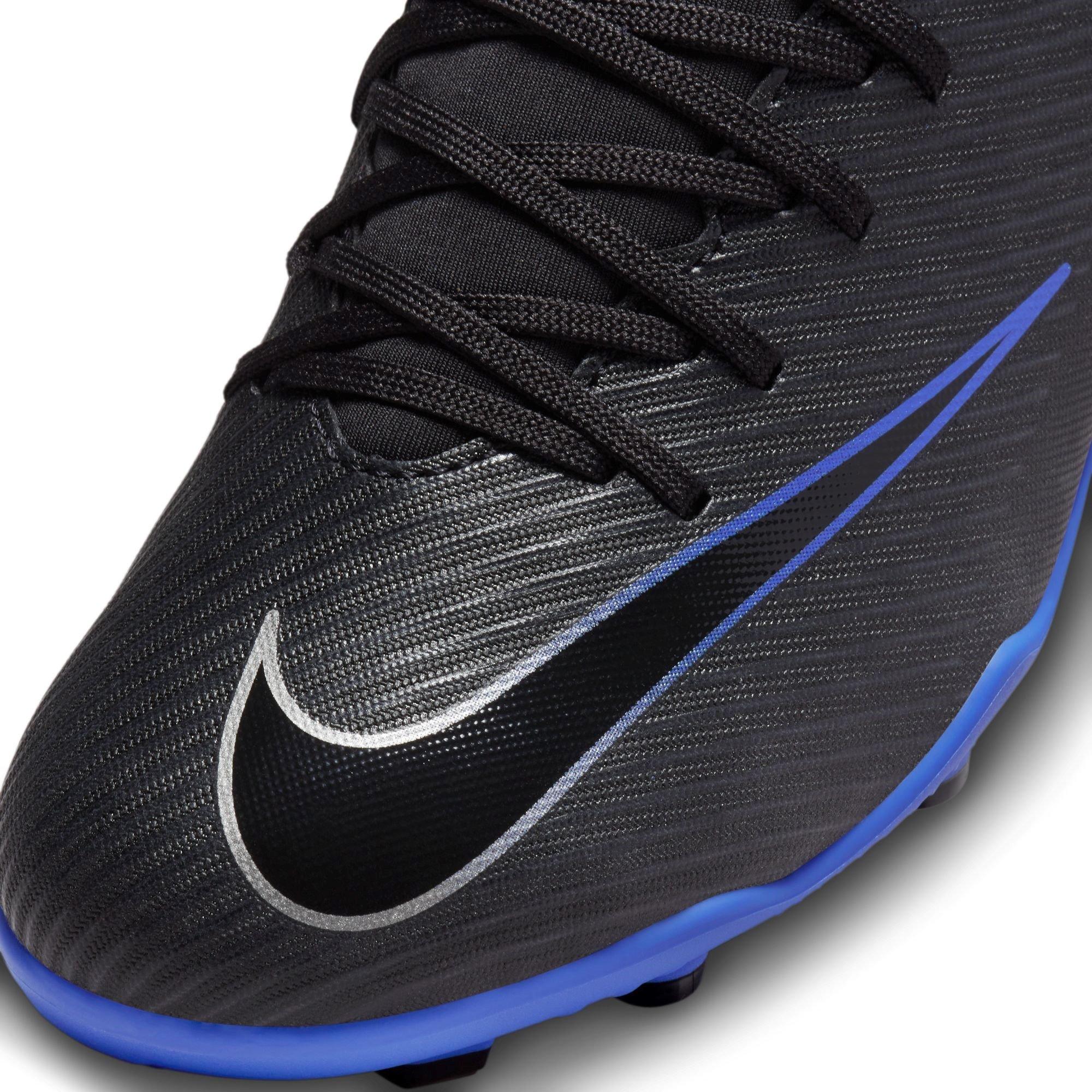 Nero/Cromo - Nike - Mercurial Superfly 9 Club Junior Firm Ground Football Boots - 7