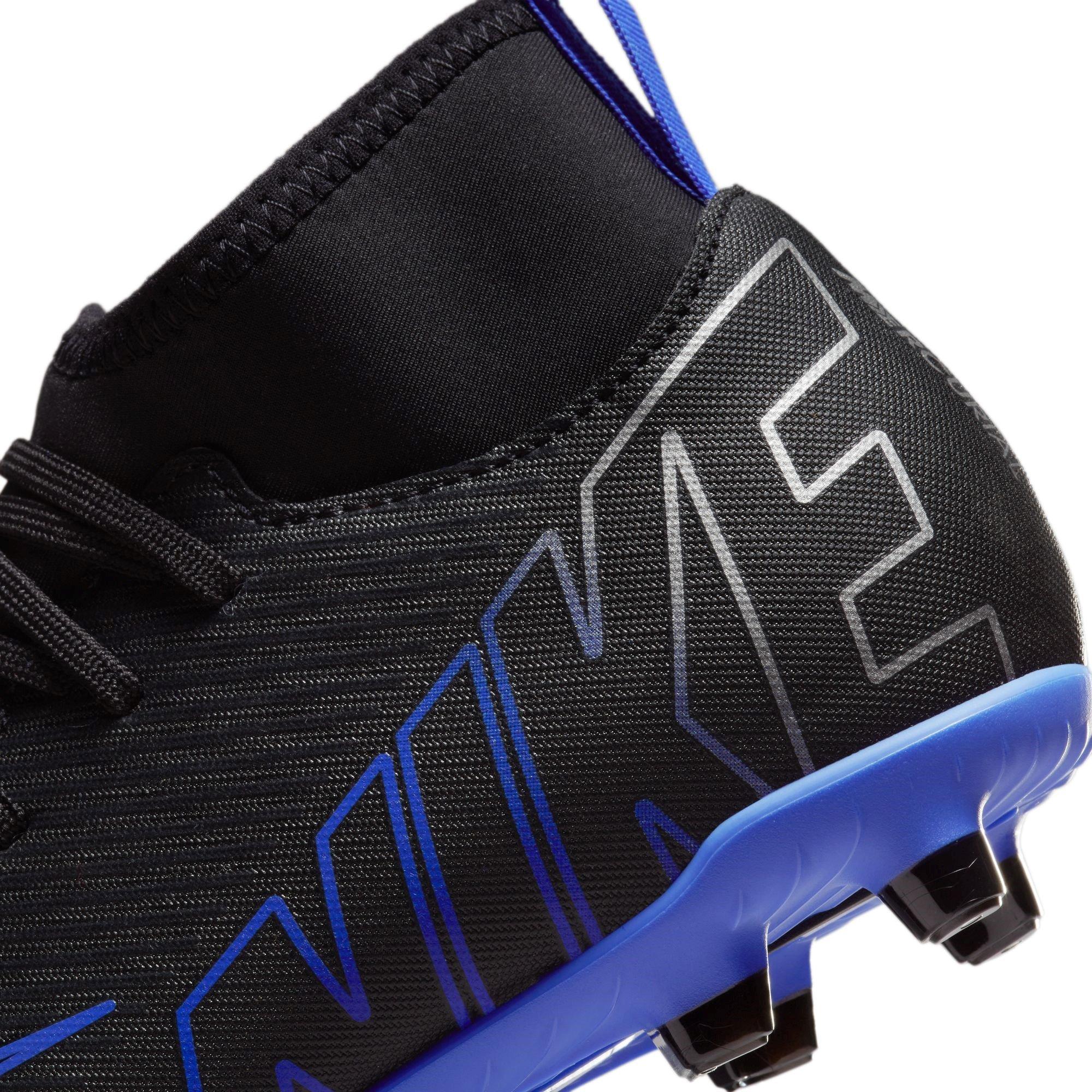 Nero/Cromo - Nike - Mercurial Superfly 9 Club Junior Firm Ground Football Boots - 8