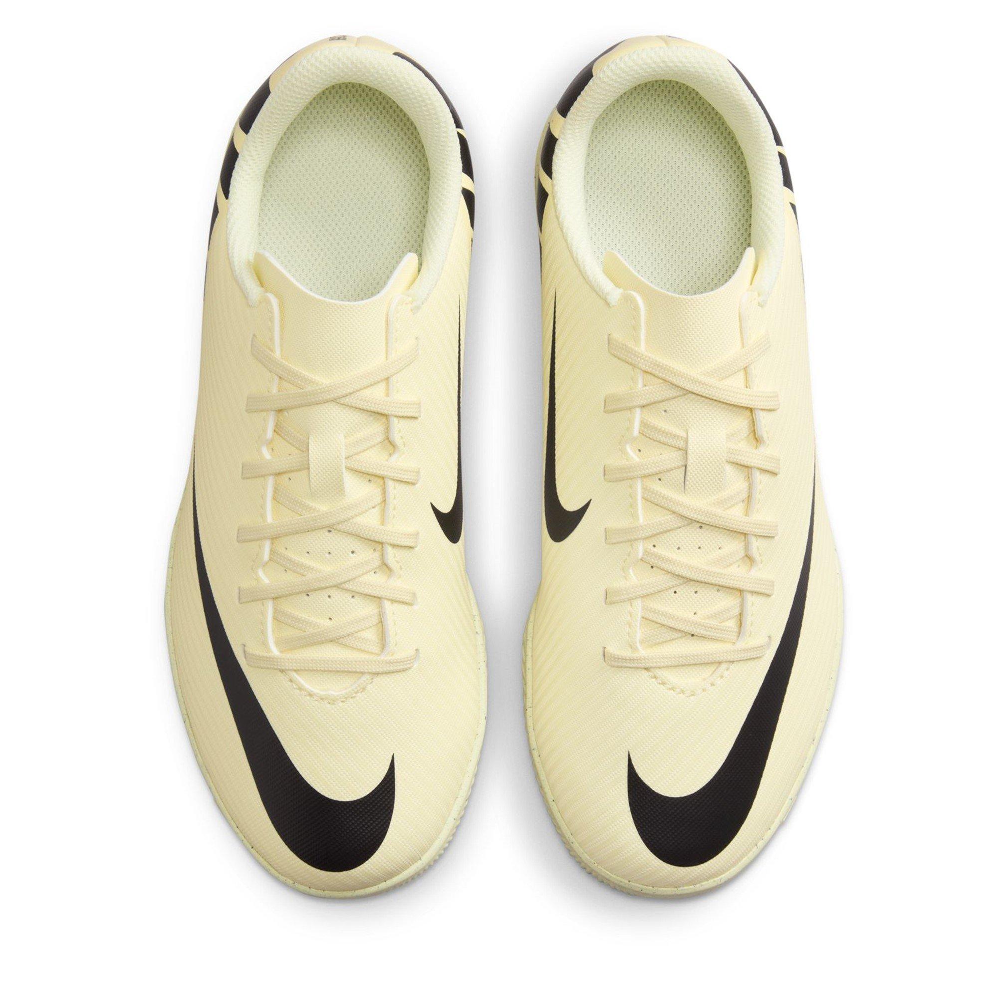 Lemonade/Black - Nike - Mercurial Vapor Club Junior Indoor Football Boots - 6