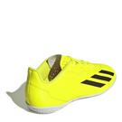 Yllw Blck/White - adidas - X Crazyfast Club Juniors Indoor Football Boots - 4
