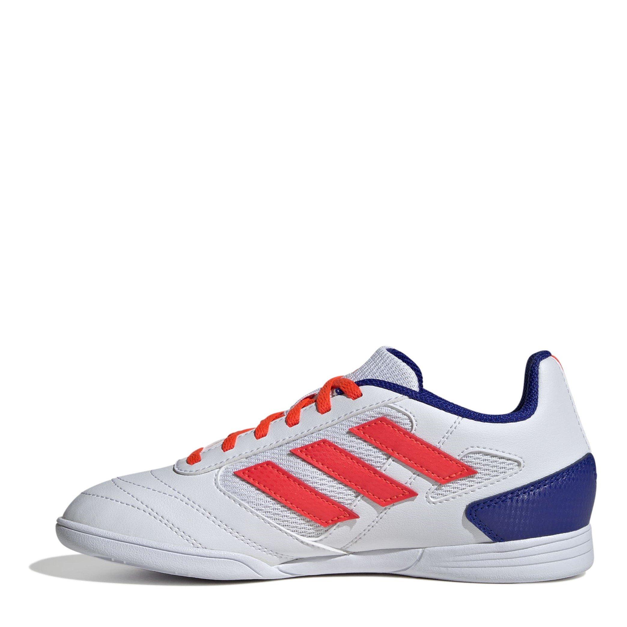 Wit/Rood - adidas - Super Sala II Juniors Indoor Football Boots - 2