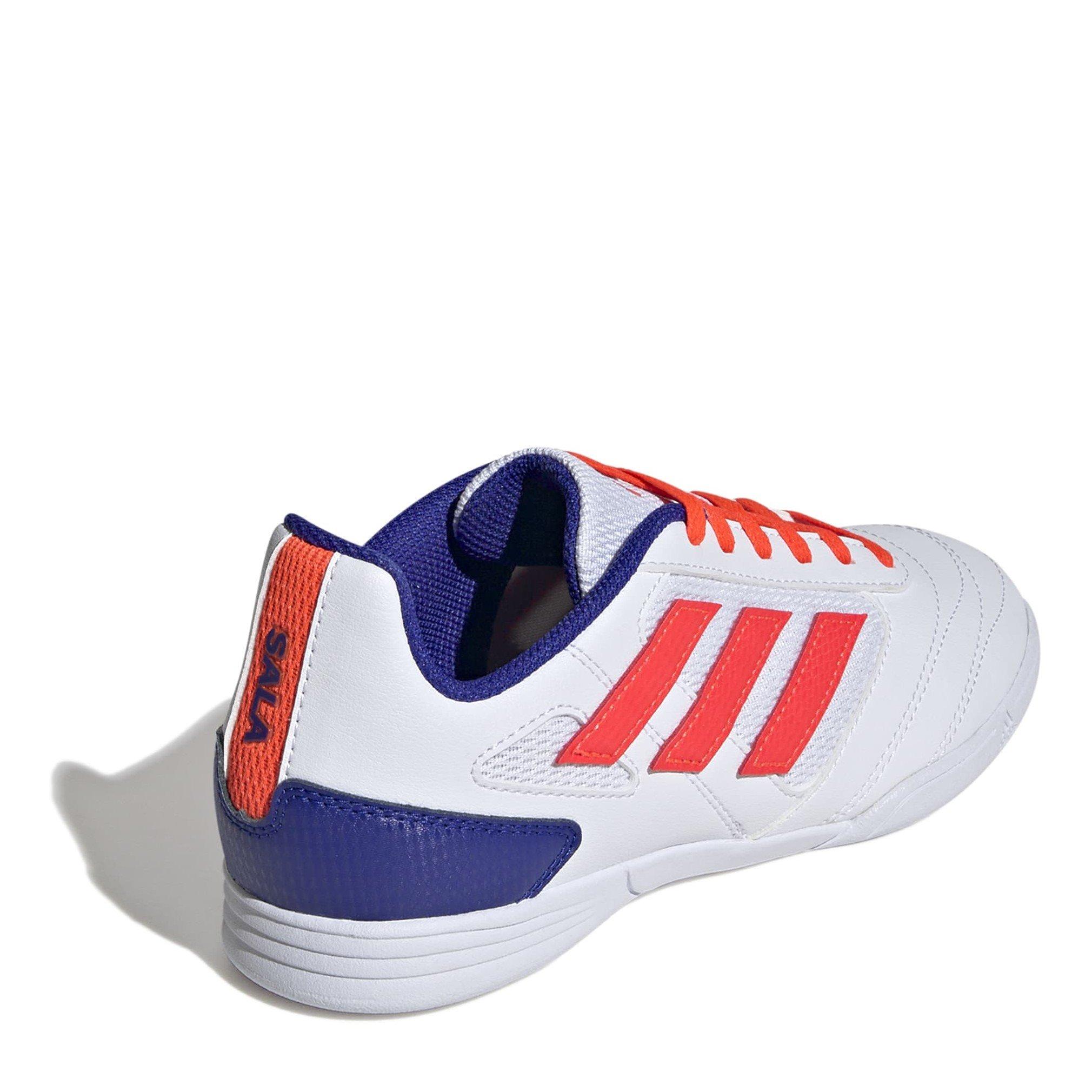 Wit/Rood - adidas - Super Sala II Juniors Indoor Football Boots - 4
