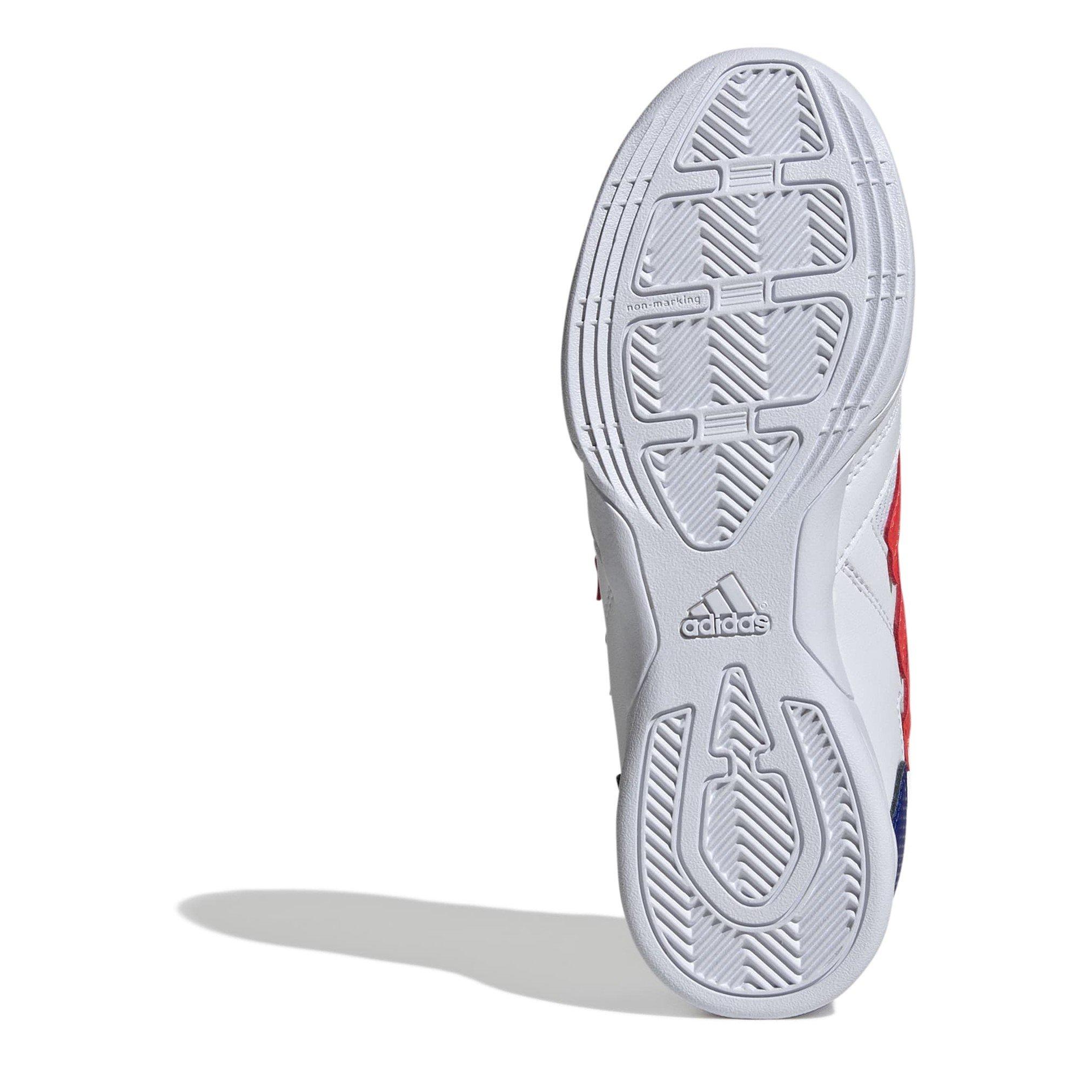 Wit/Rood - adidas - Super Sala II Juniors Indoor Football Boots - 6