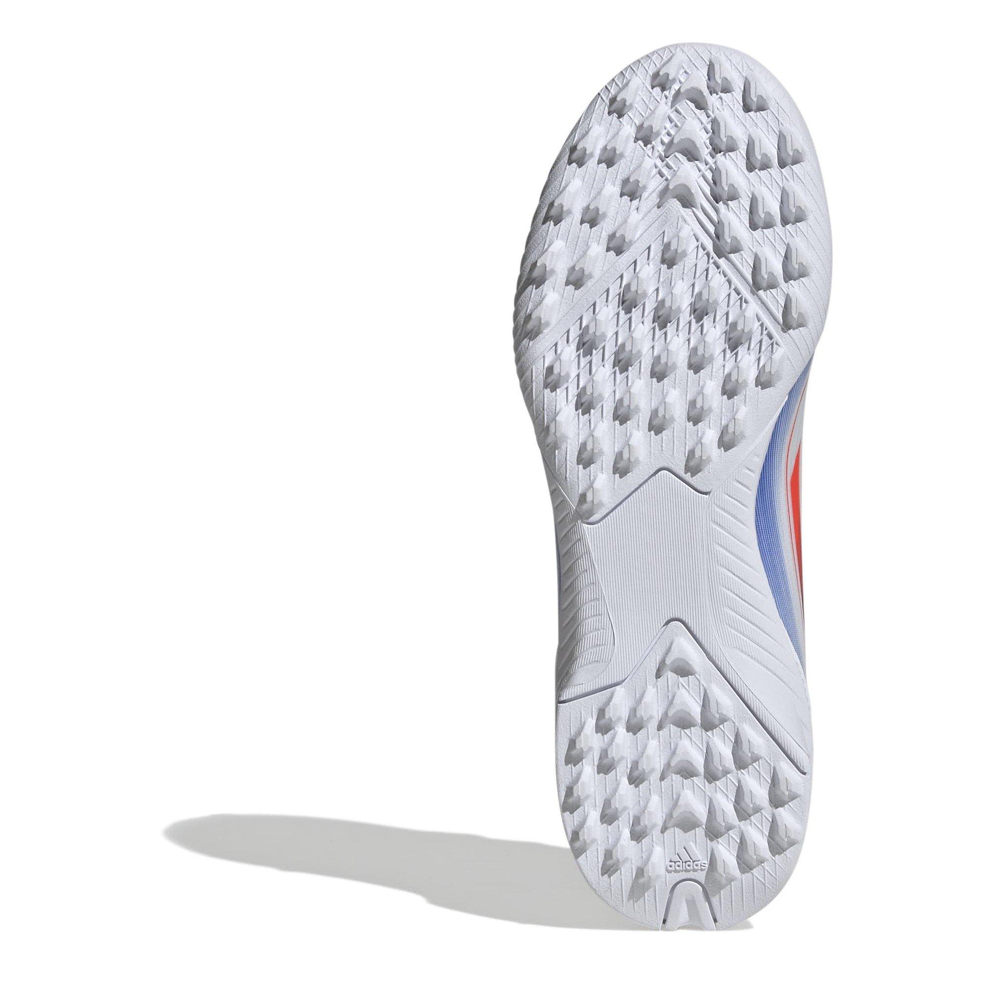 Blanco/Rojo/Azul. - adidas - F50 League Juniors Astro Turf Football Boots - 6