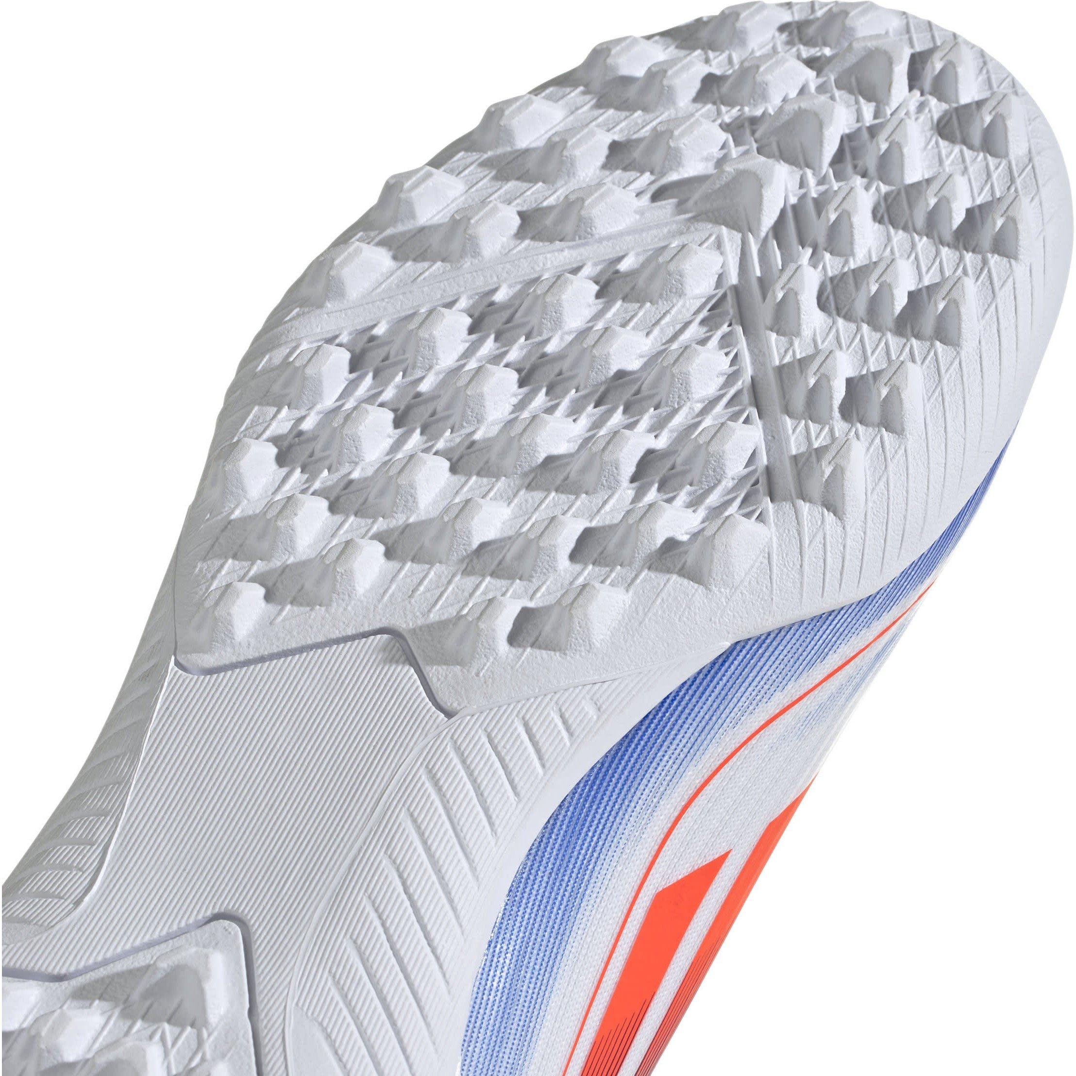 Blanco/Rojo/Azul. - adidas - F50 League Juniors Astro Turf Football Boots - 7