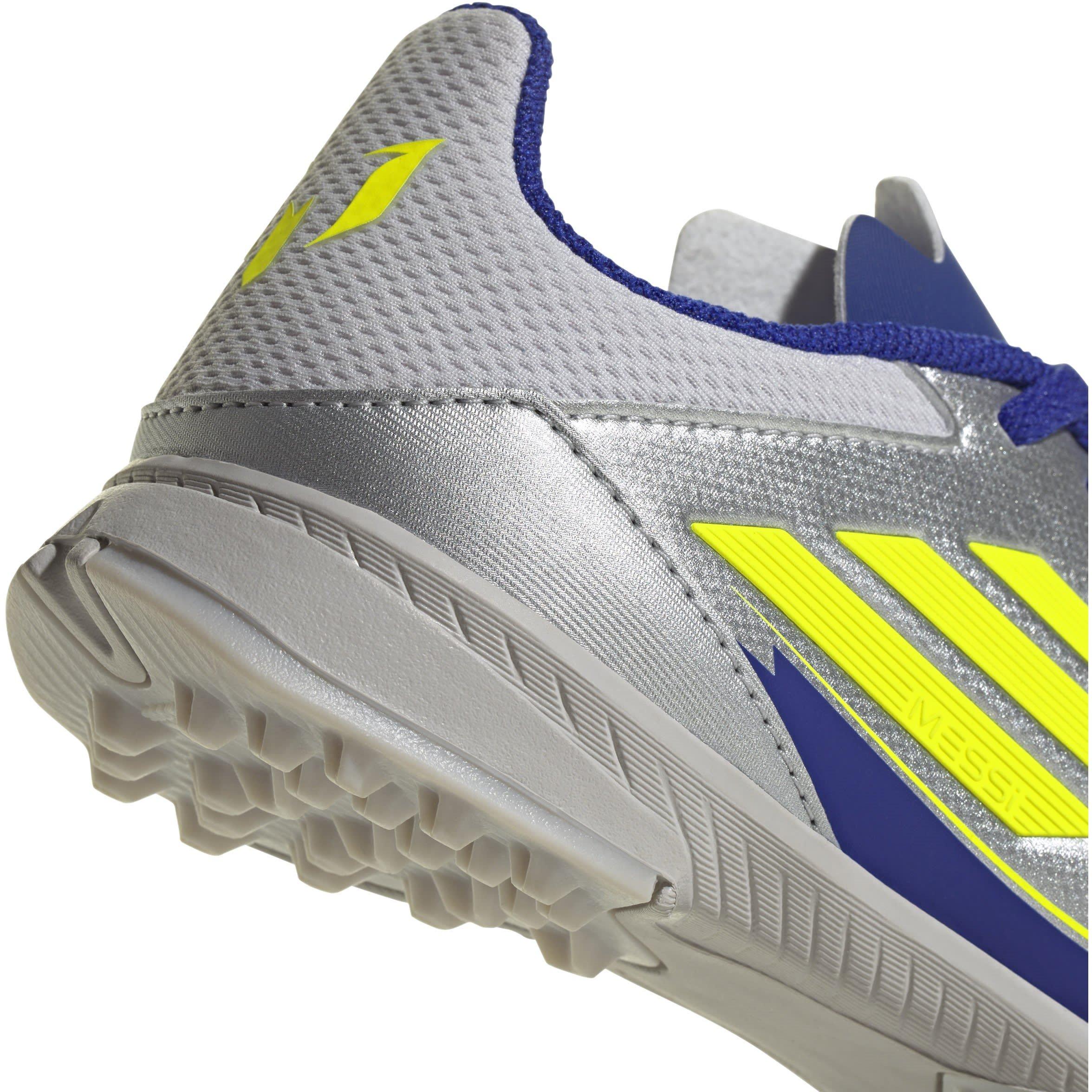 Silber/Blau - adidas - F50 League Juniors Astro Turf Football Boots - 8
