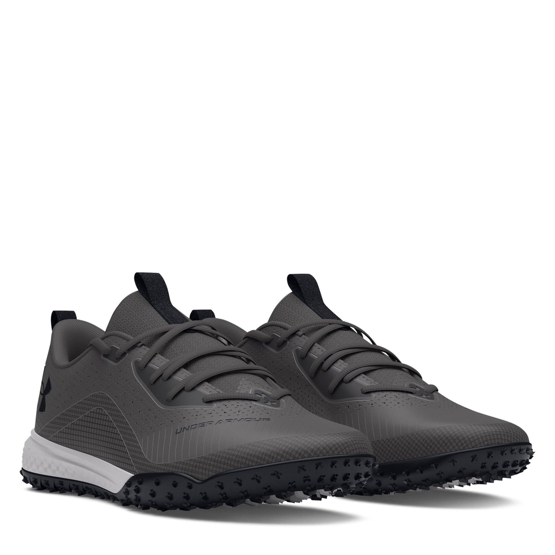 Grey - Under Armour - Kids' Astro Turf Football Boots - 5