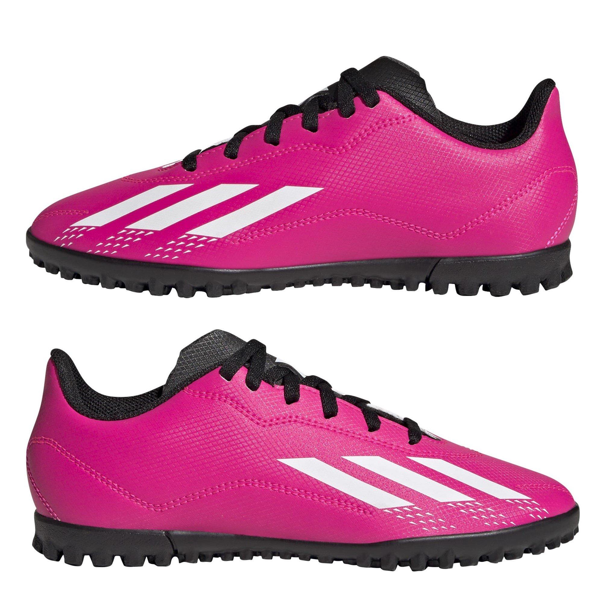 Team Shock Roze - adidas - X Speedportal.4 Juniors Astro Turf Football Boots Juniors - 9