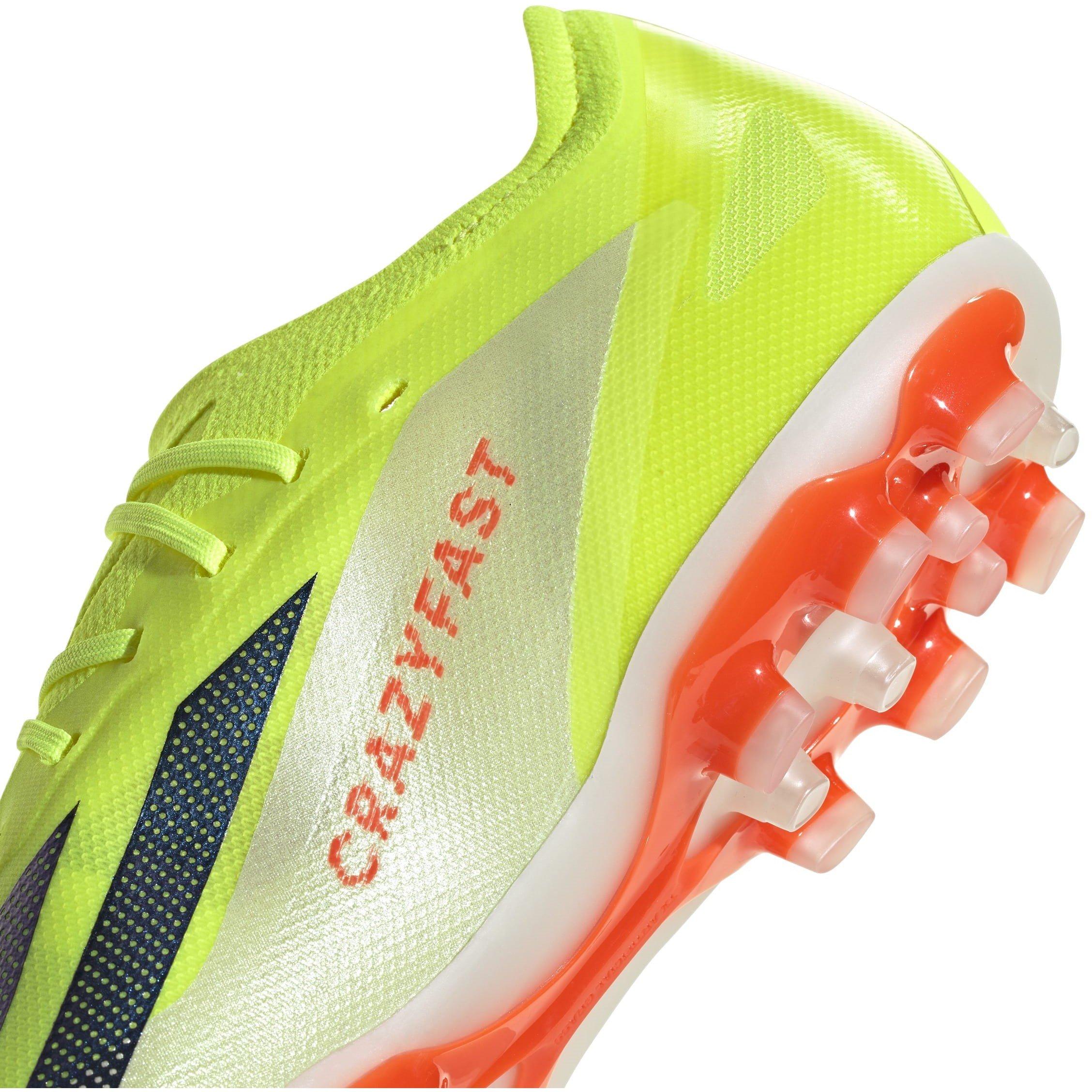 Solar Gelb - adidas - X Crazyfast Elite Astro Turf Football Boots Juniors - 8