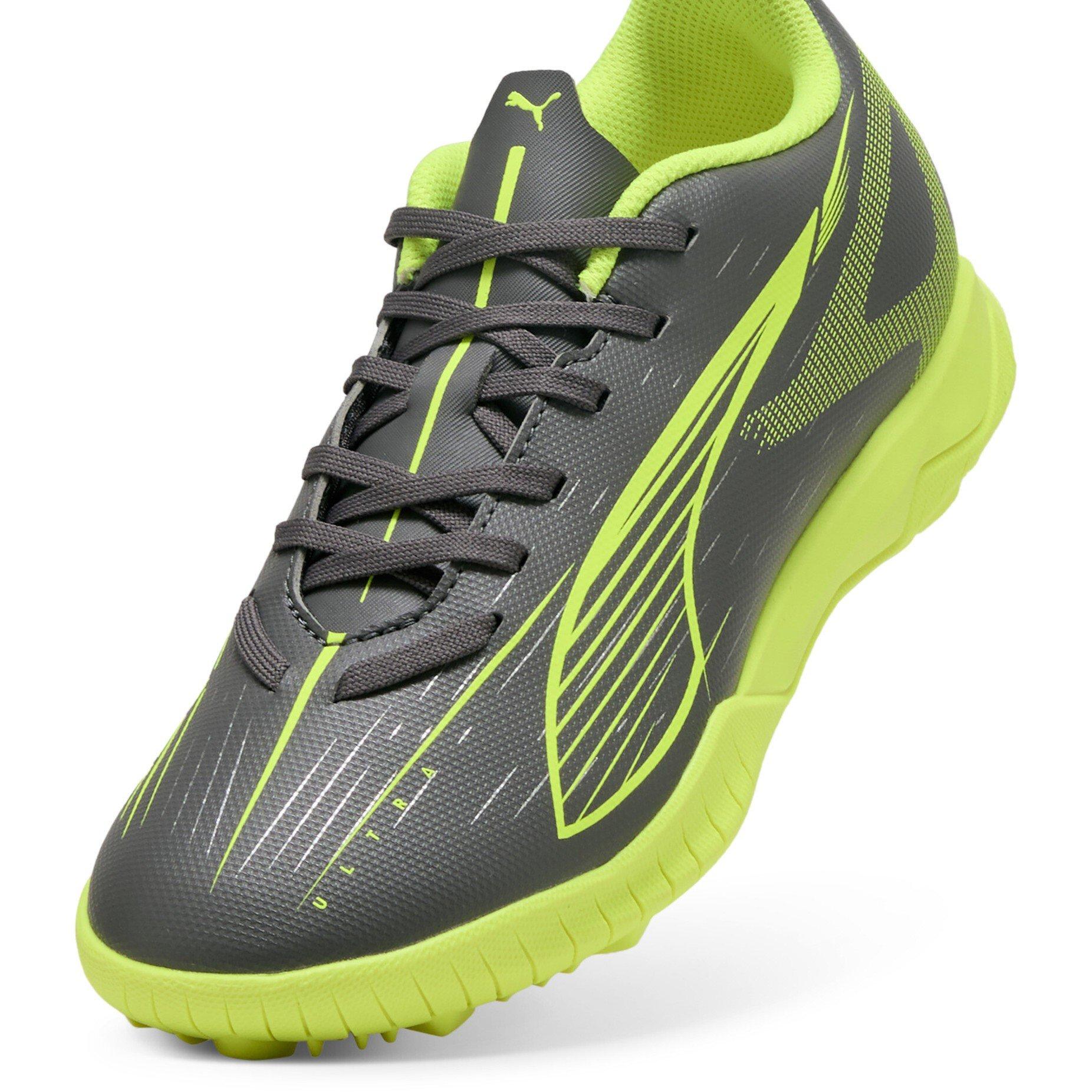 Matte Aged Sil - Puma - Puma Ultra 5 Play Tt Jr Astro Turf Football Boots Unisex Kids - 6