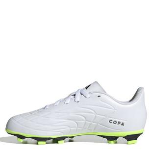 White/Blk/Lemon - adidas - Copa Pure 4 Juniors Firm Ground Football Boots - 2