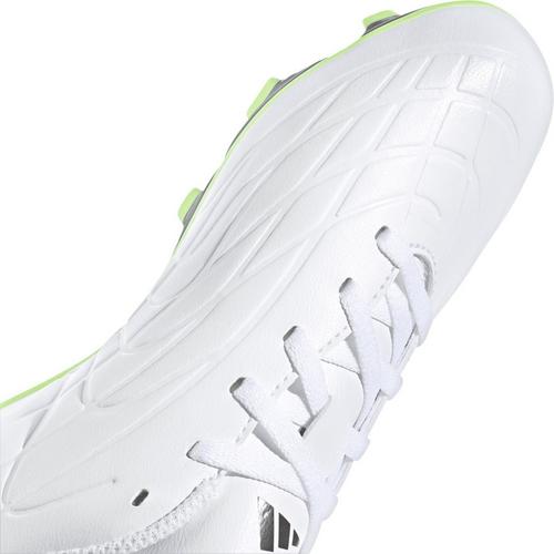 White/Blk/Lemon - adidas - Copa Pure 4 Juniors Firm Ground Football Boots - 7