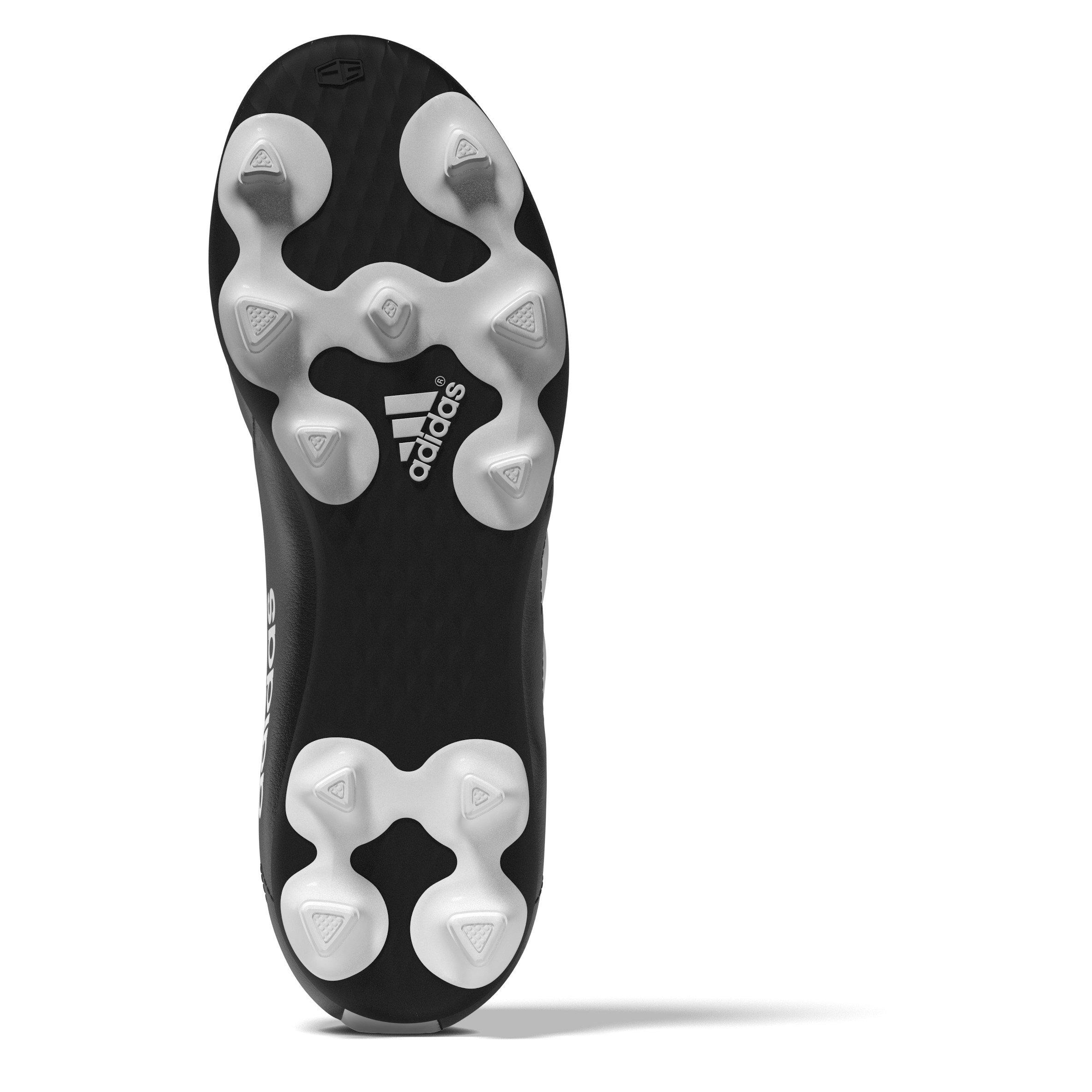 CBlk/FWht/Blk - adidas - Goletto Vlll Juniors Firm Ground Football Boots - 3