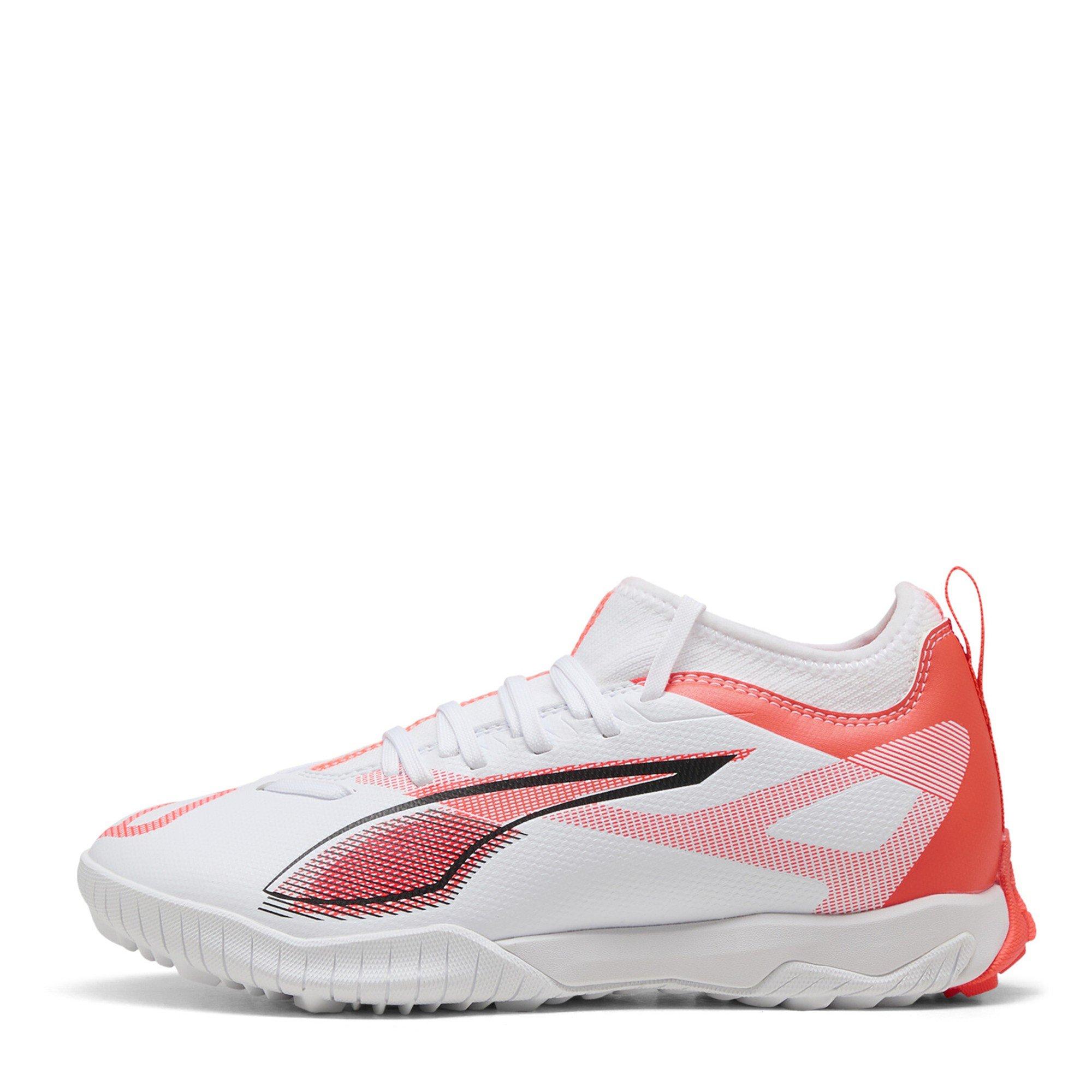 White-Bl - Puma - Puma Ultra 5 Match Tt + Mid Jr Astro Turf Football Boots Unisex Kids - 2