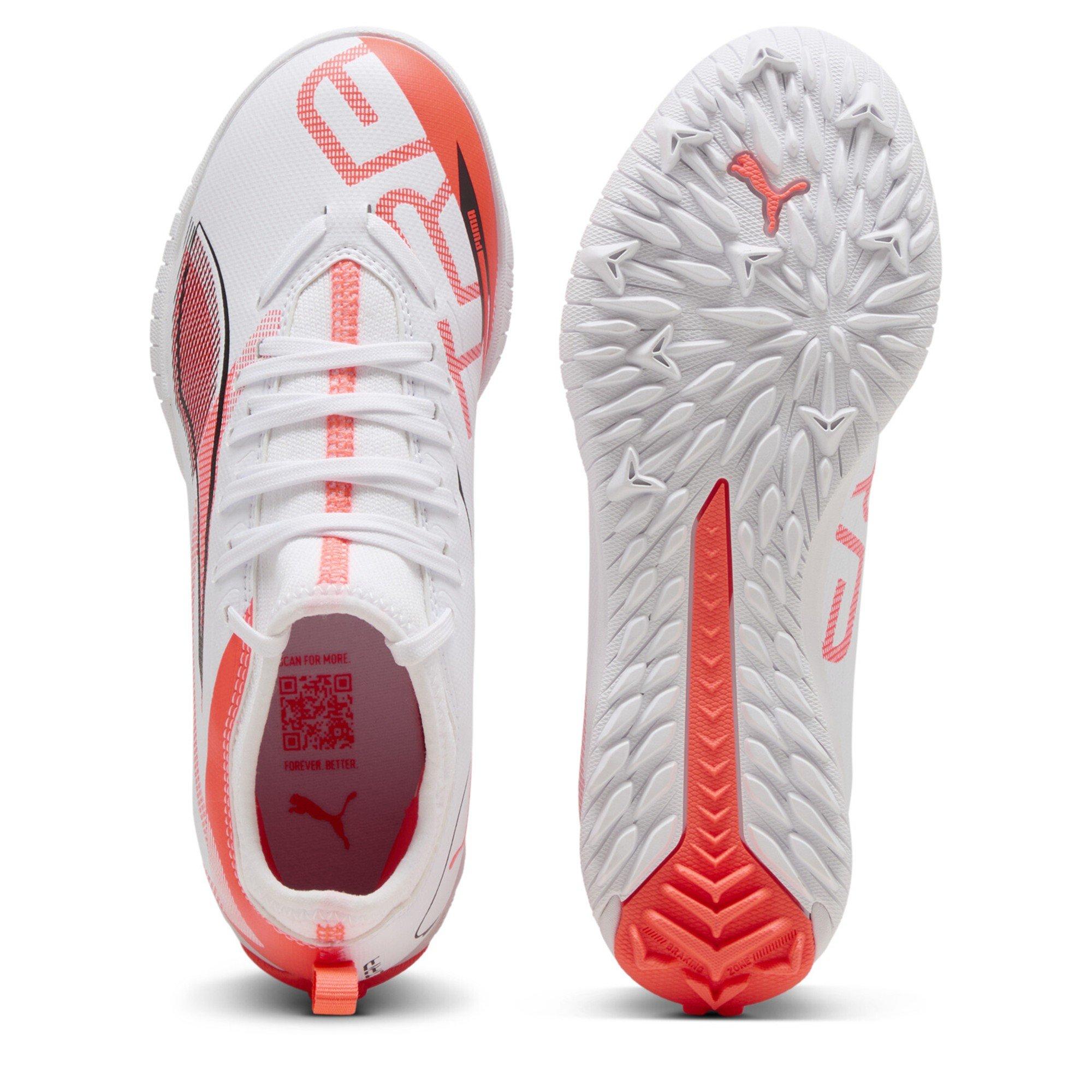 White-Bl - Puma - Puma Ultra 5 Match Tt + Mid Jr Astro Turf Football Boots Unisex Kids - 3