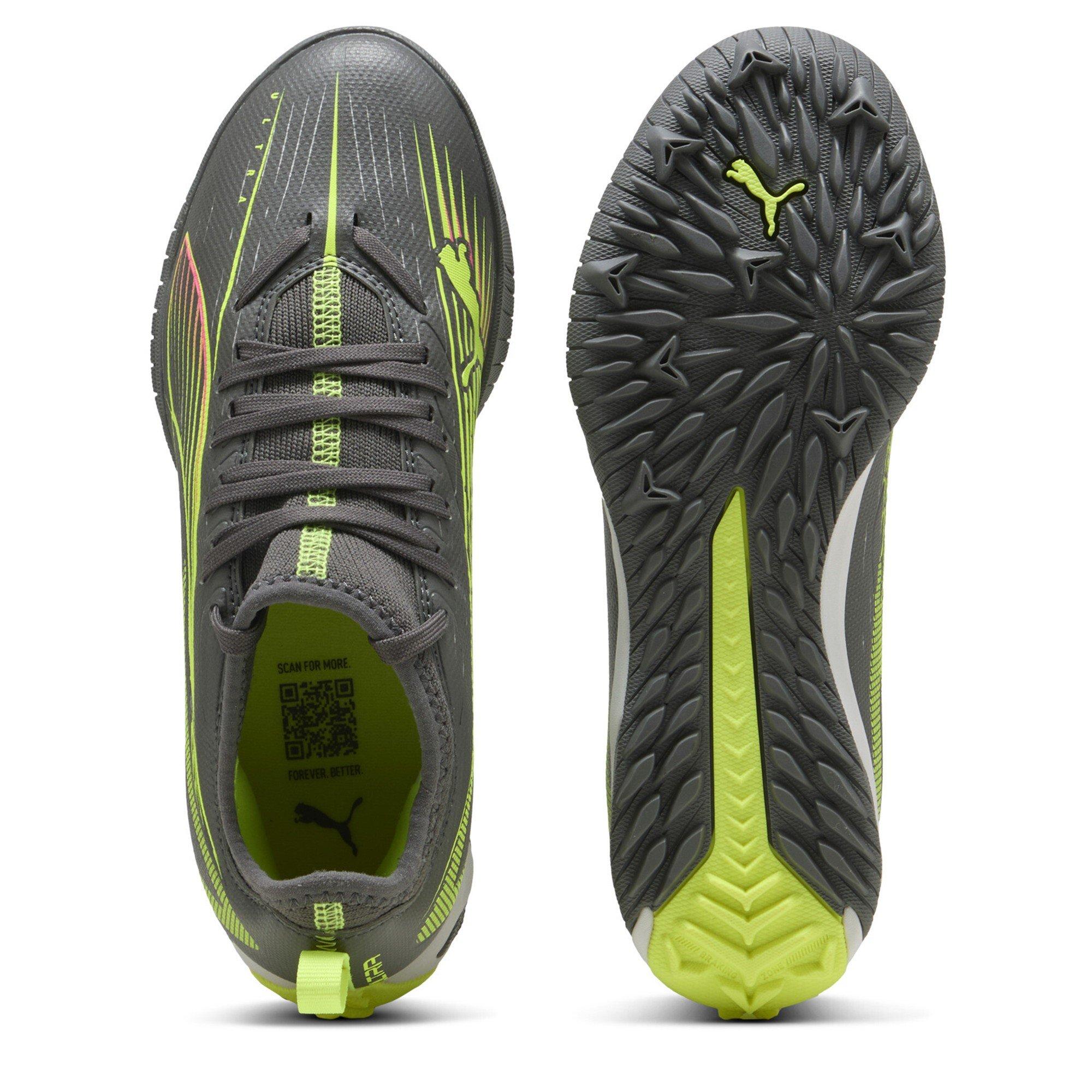 Matte Aged Sil - Puma - Puma Ultra 5 Match Tt + Mid Jr Astro Turf Football Boots Unisex Kids - 3